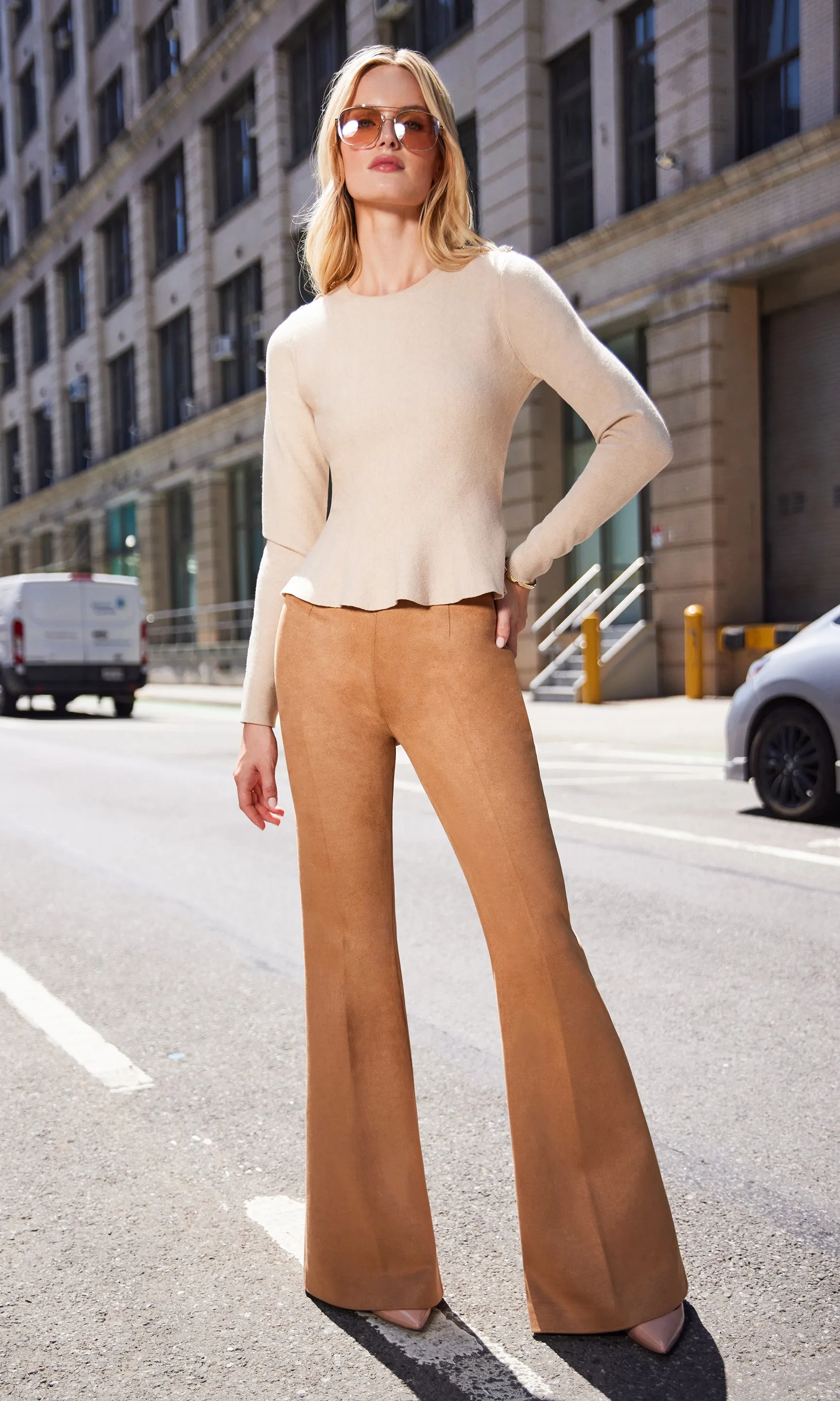 Panache Peplum Sweater sold by Generation Love product image thumbnail 2