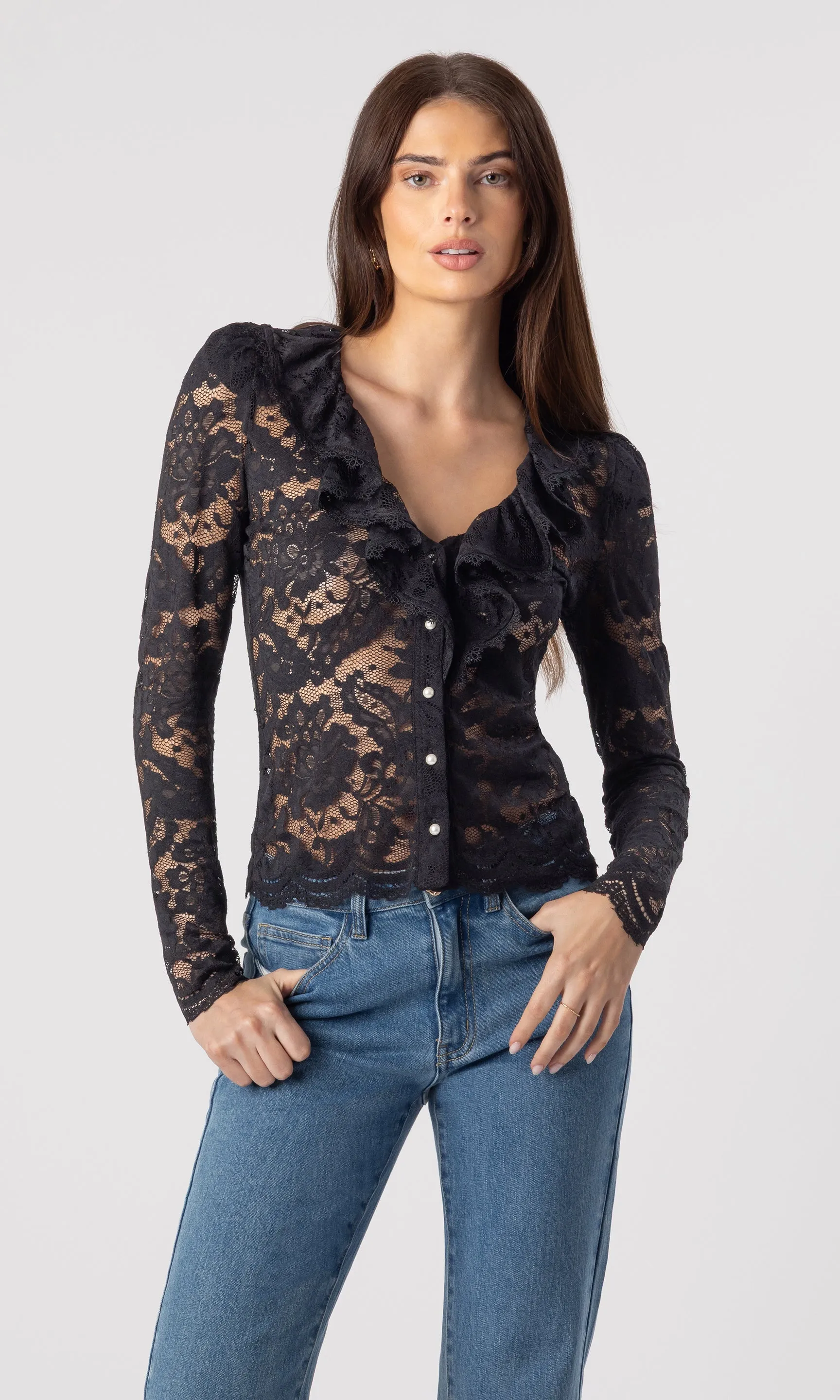 Corsa Lace Top sold by Generation Love product image thumbnail 3