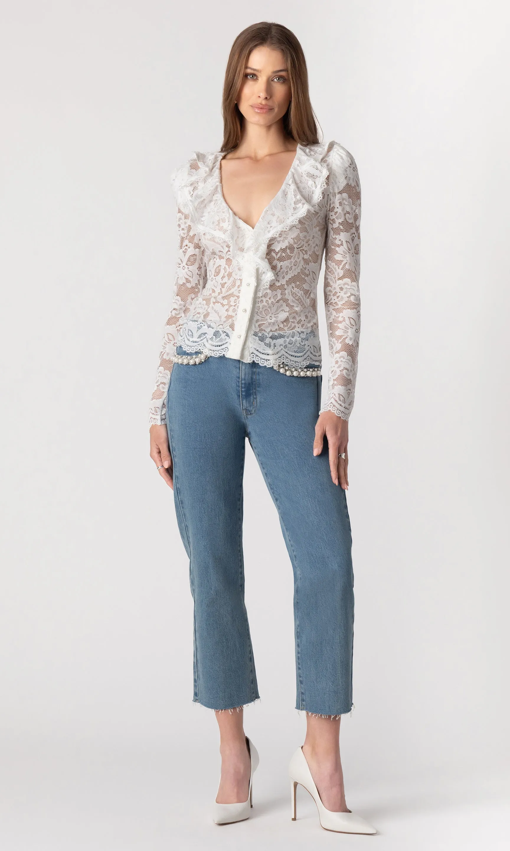 Corsa Lace Top sold by Generation Love product image thumbnail 4