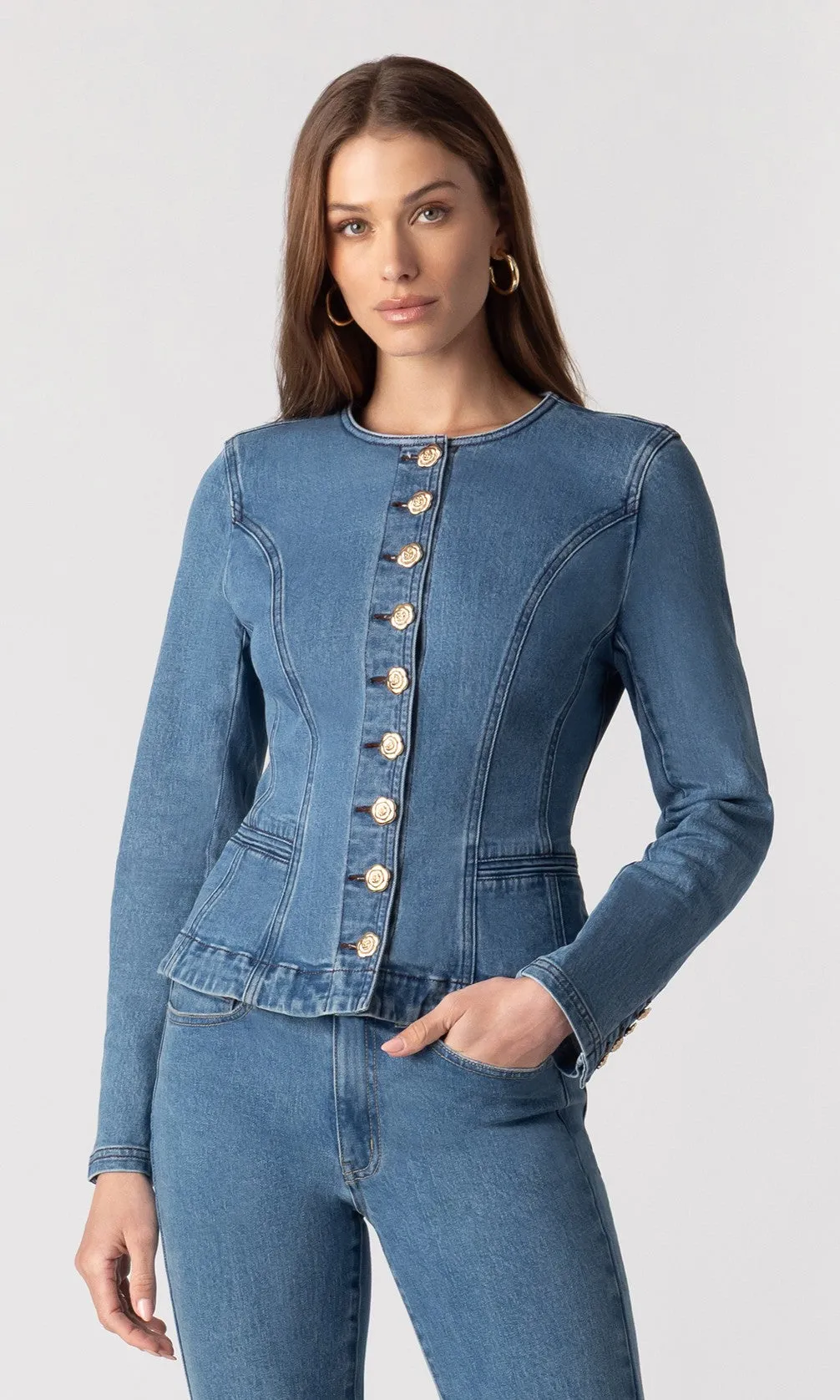 Ophelia Denim Jacket sold by Generation Love