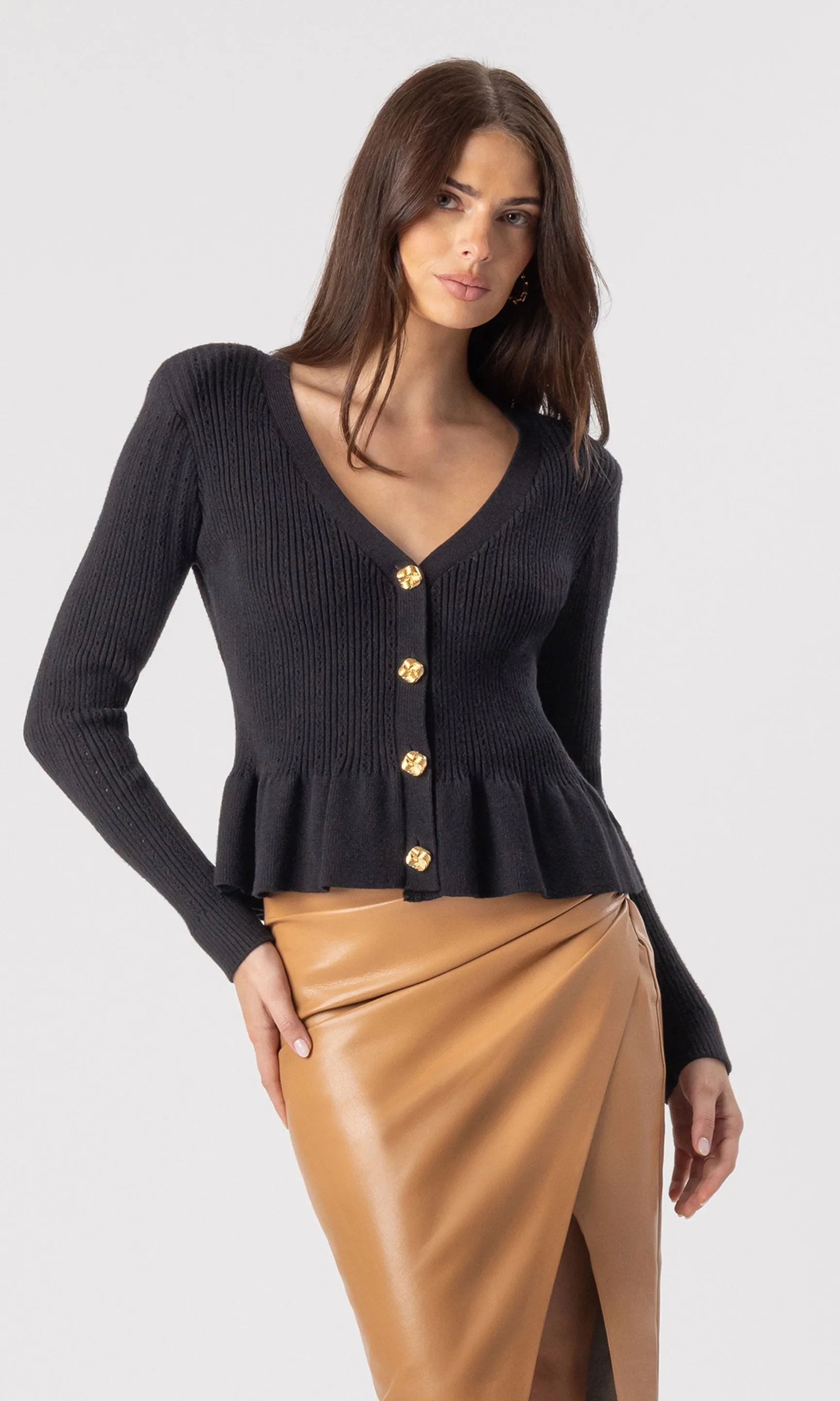 Lirio Pointelle Cardigan sold by Generation Love