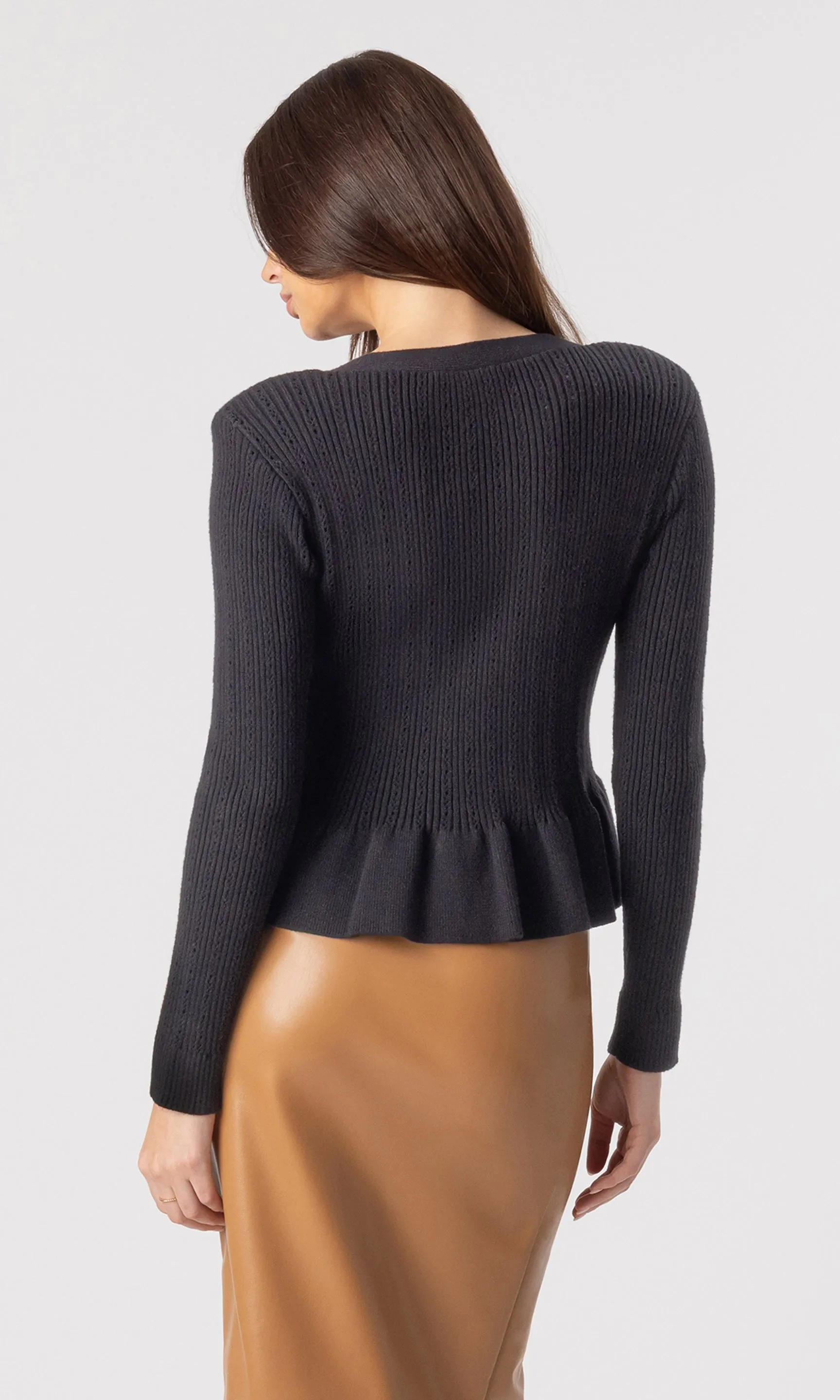 Lirio Pointelle Cardigan sold by Generation Love product image thumbnail 4