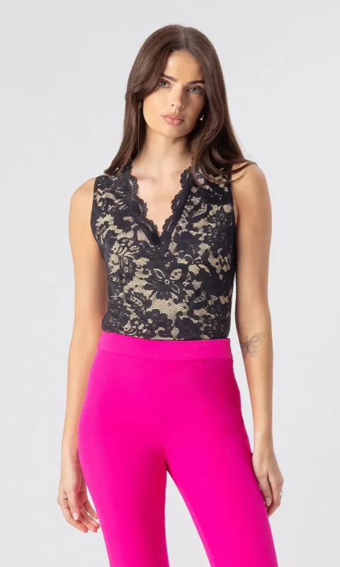 Leila Stretch Lace Top sold by Generation Love
