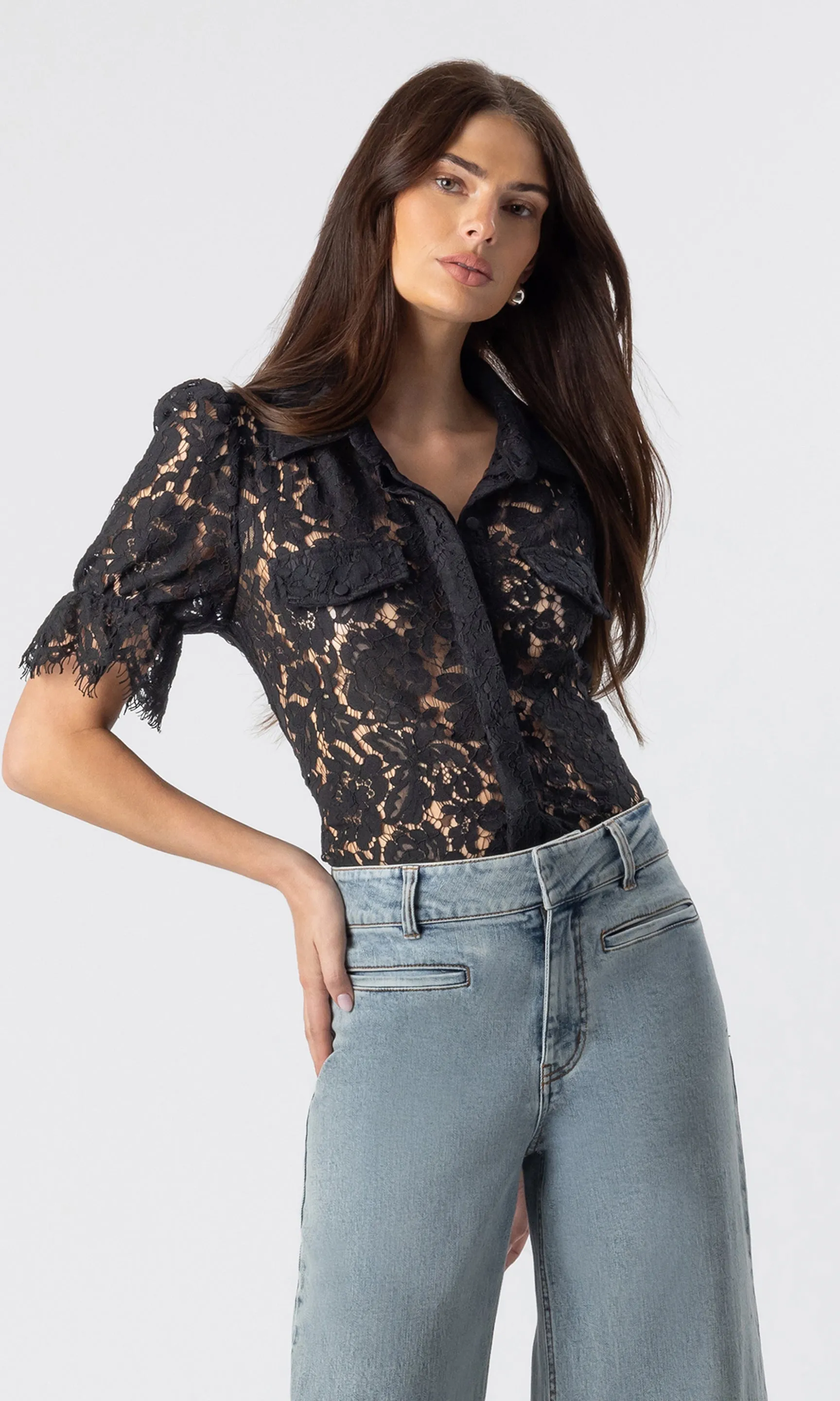 Mina Lace Shirt sold by Generation Love product image thumbnail 5