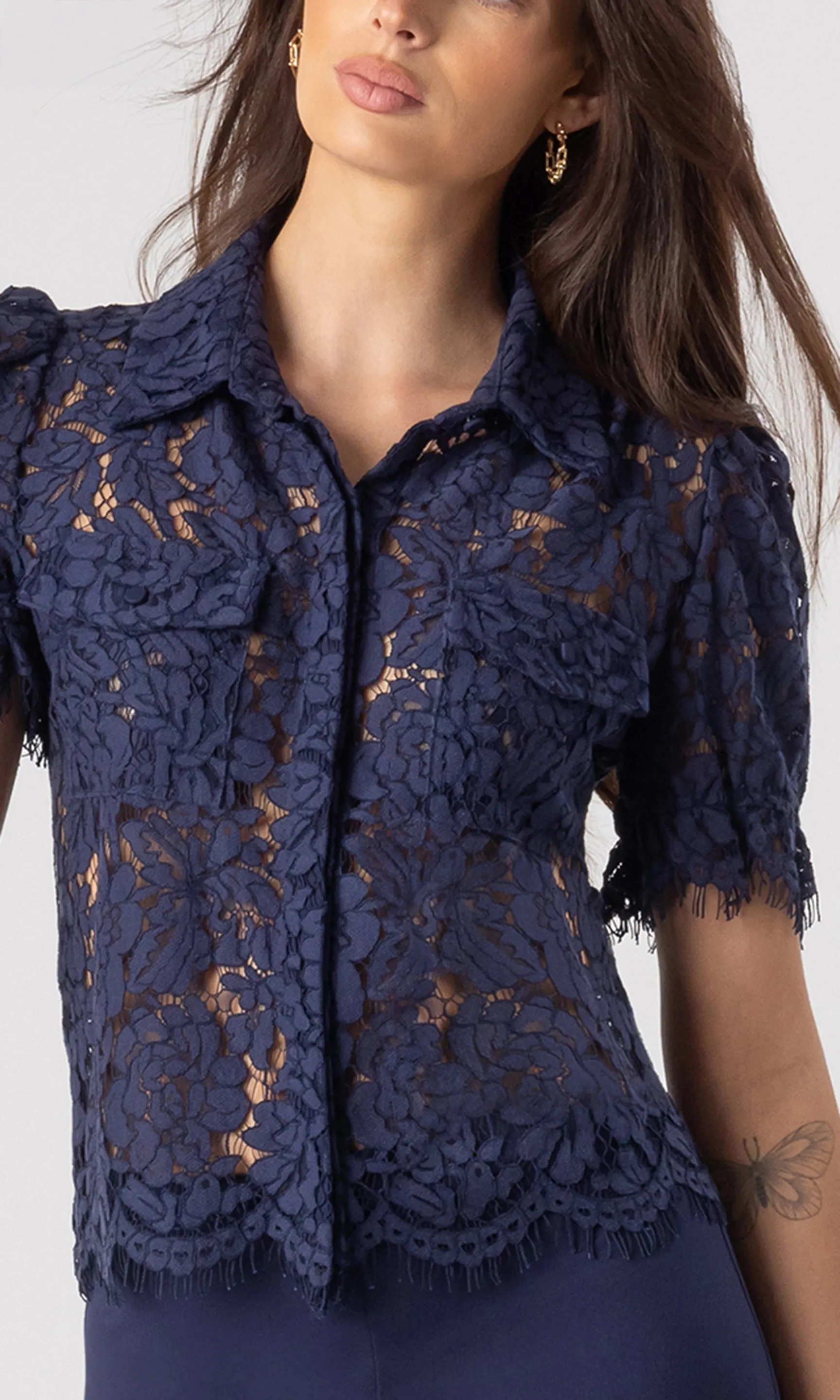 Mina Lace Shirt sold by Generation Love product image thumbnail 3