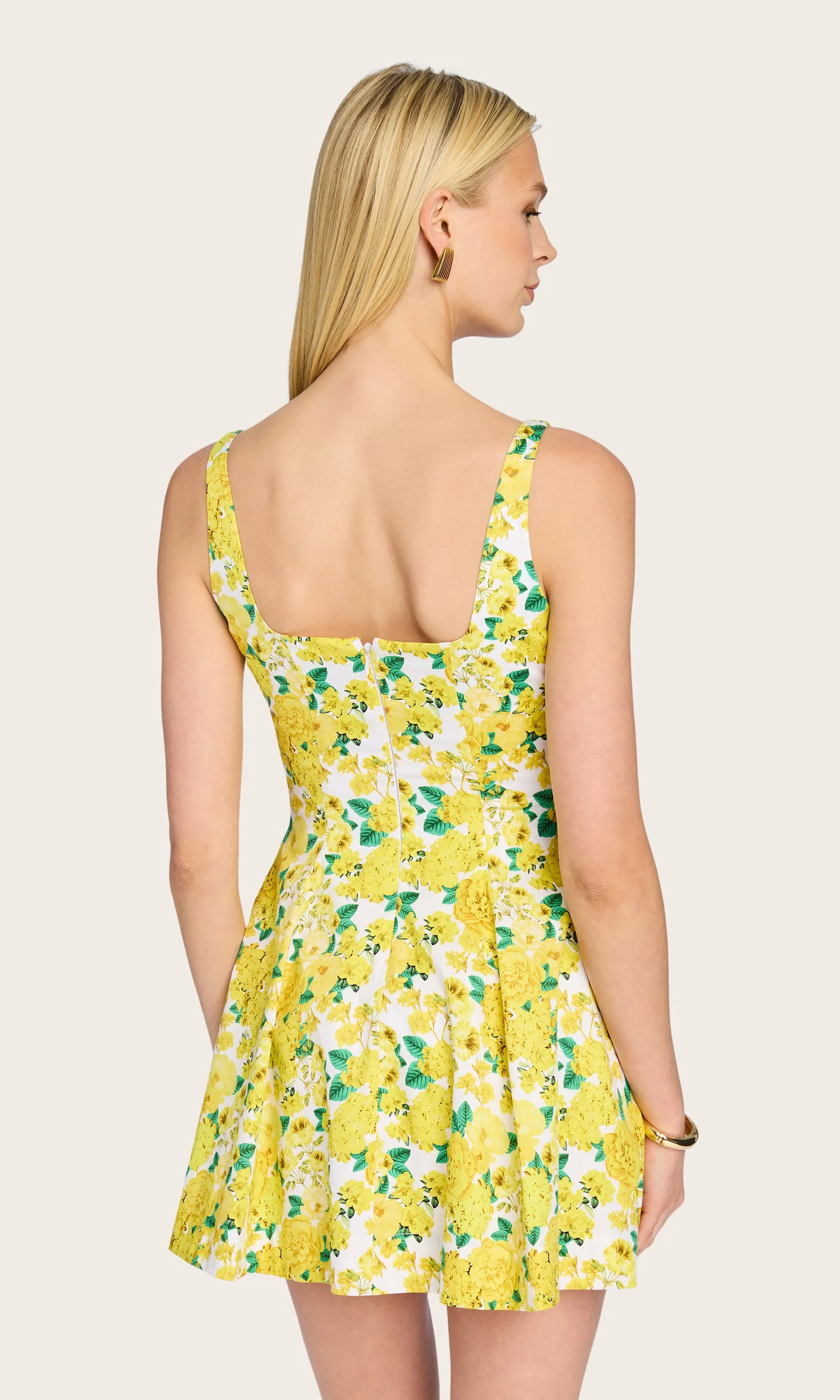 Courtney Floral Poplin Dress sold by Generation Love product image thumbnail 4