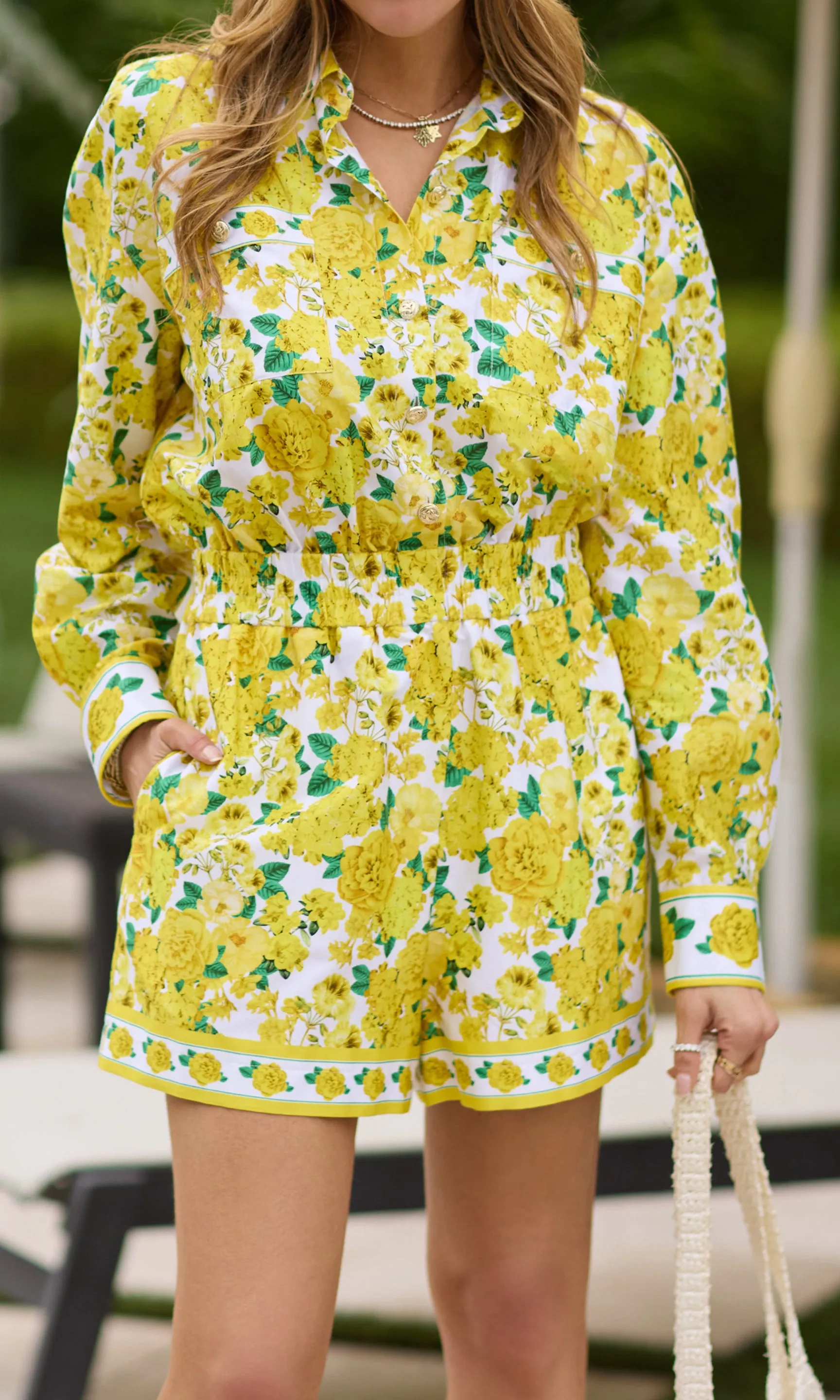 Yera Floral Romper sold by Generation Love product image thumbnail 2