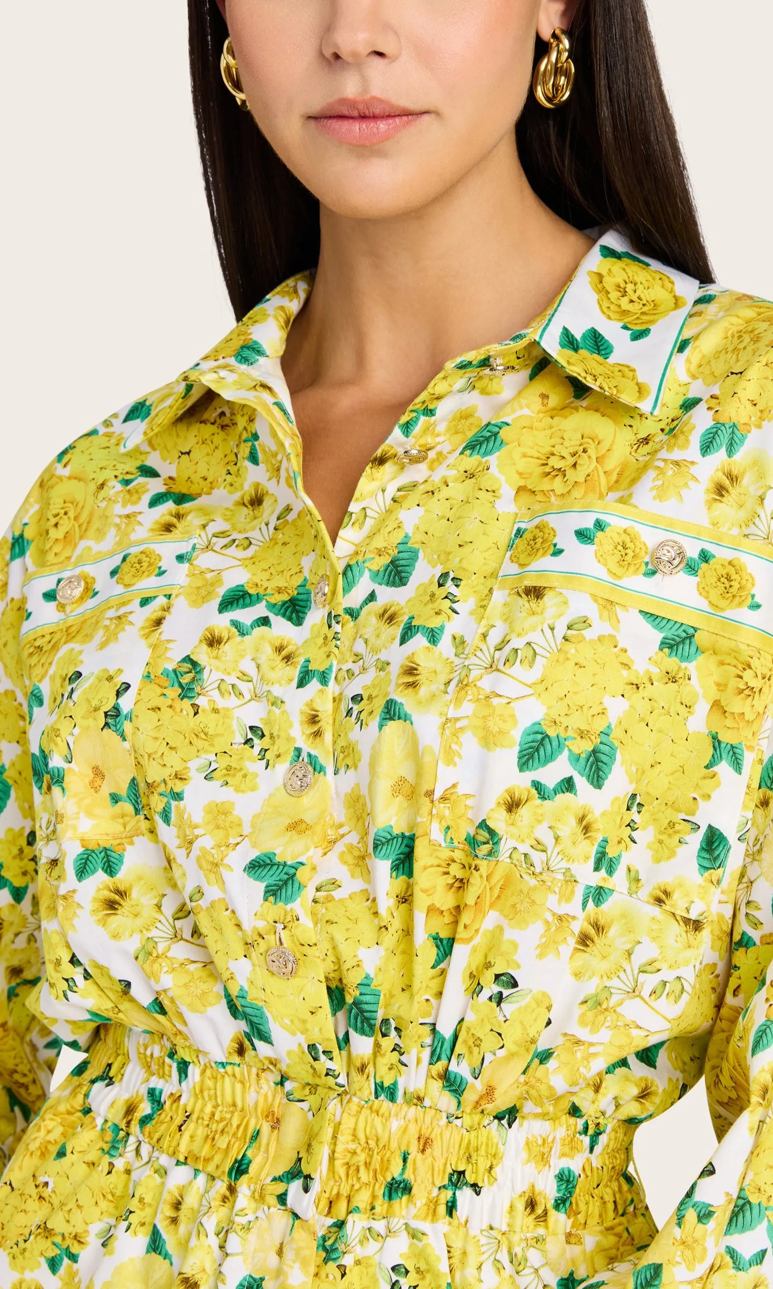 Yera Floral Romper sold by Generation Love product image thumbnail 5