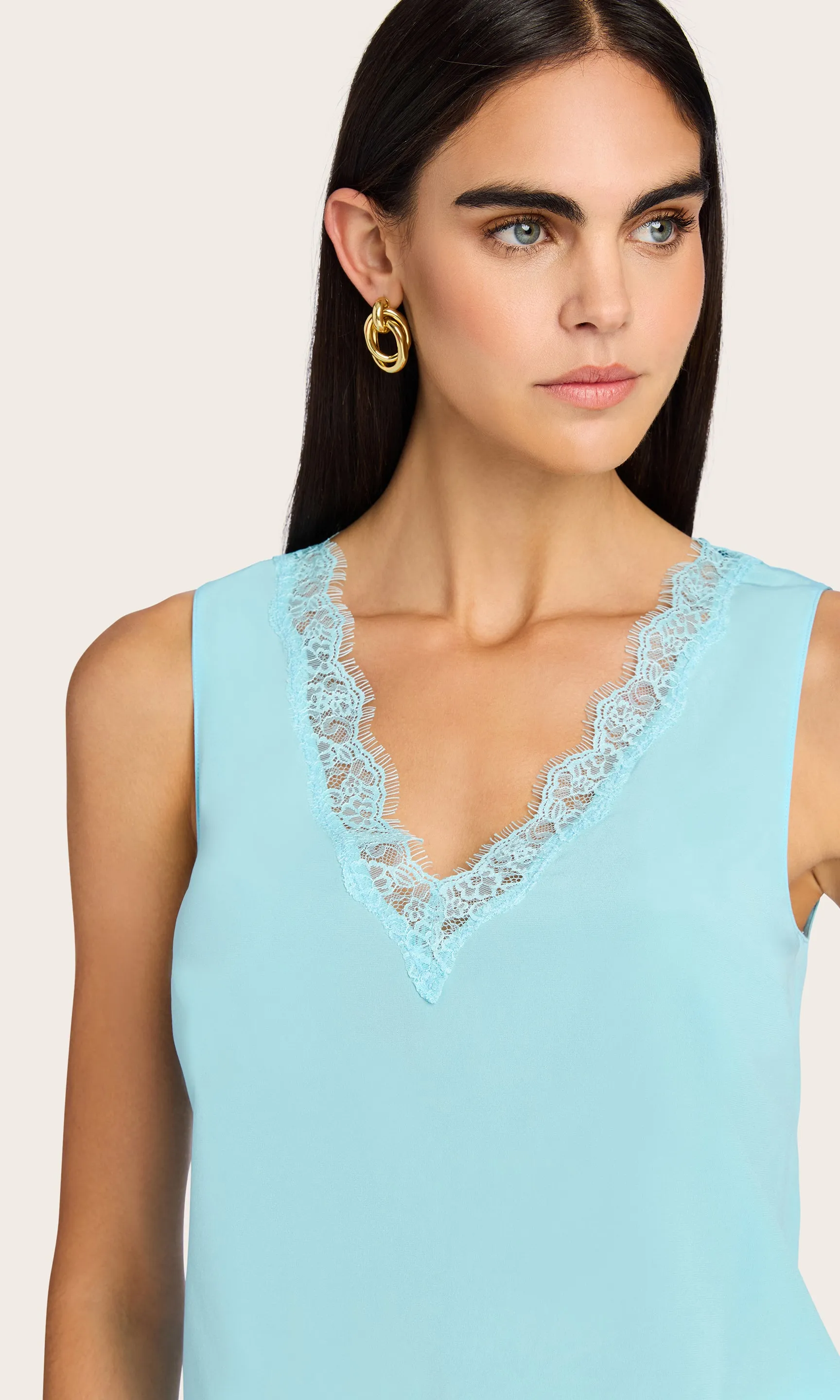 Marie Lace Combo Tank sold by Generation Love product image thumbnail 2