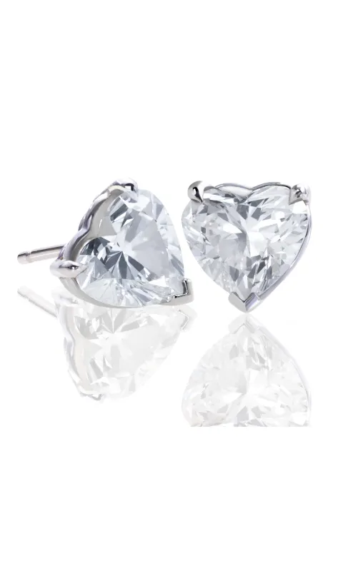 LE PREMIER AMOUR HEART CUT EARRING sold by Generation Love
