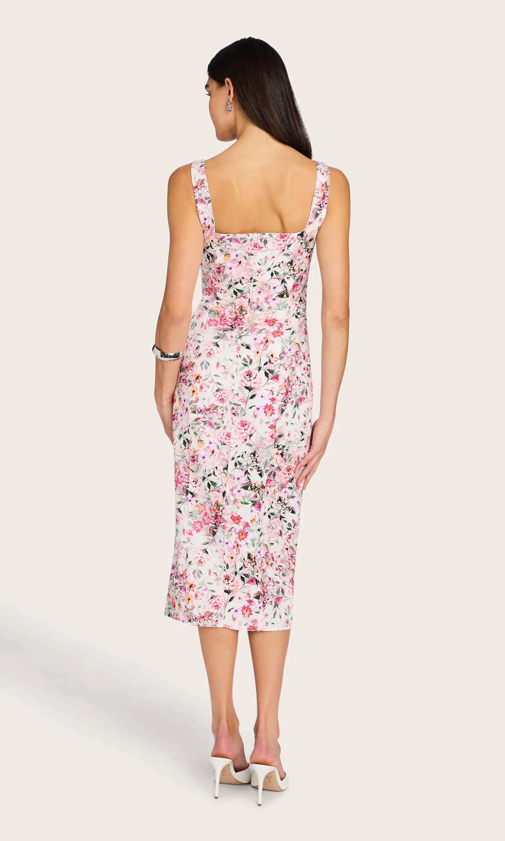 Eugenia Floral Linen Dress sold by Generation Love product image thumbnail 5