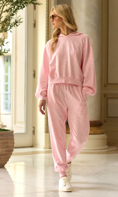 Ruel Crystal Sweatpants sold by Generation Love