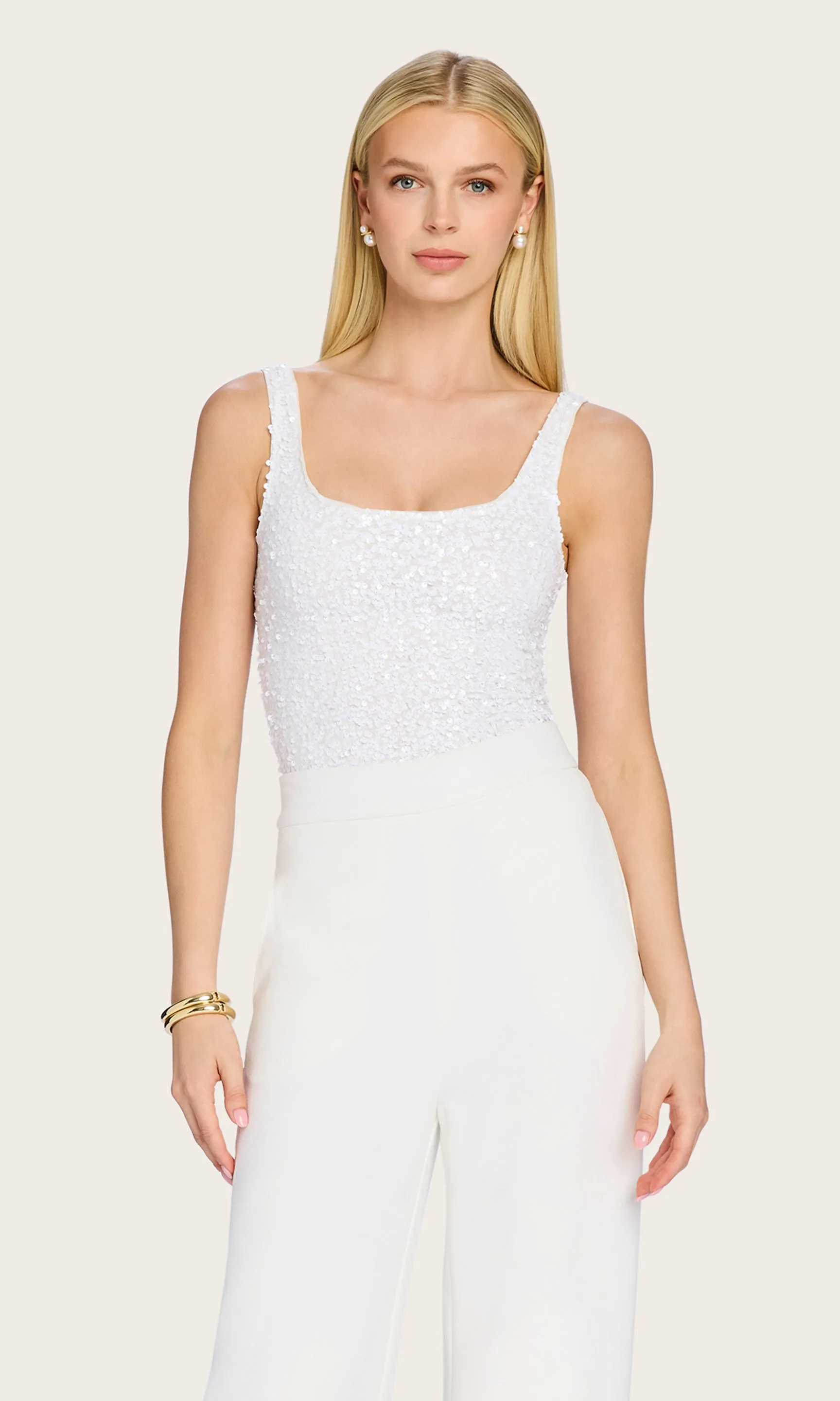 Dina Textured Sequin Bodysuit sold by Generation Love product image thumbnail 3