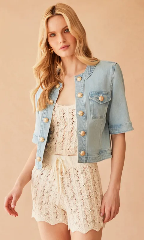 Devika Denim Jacket sold by Generation Love