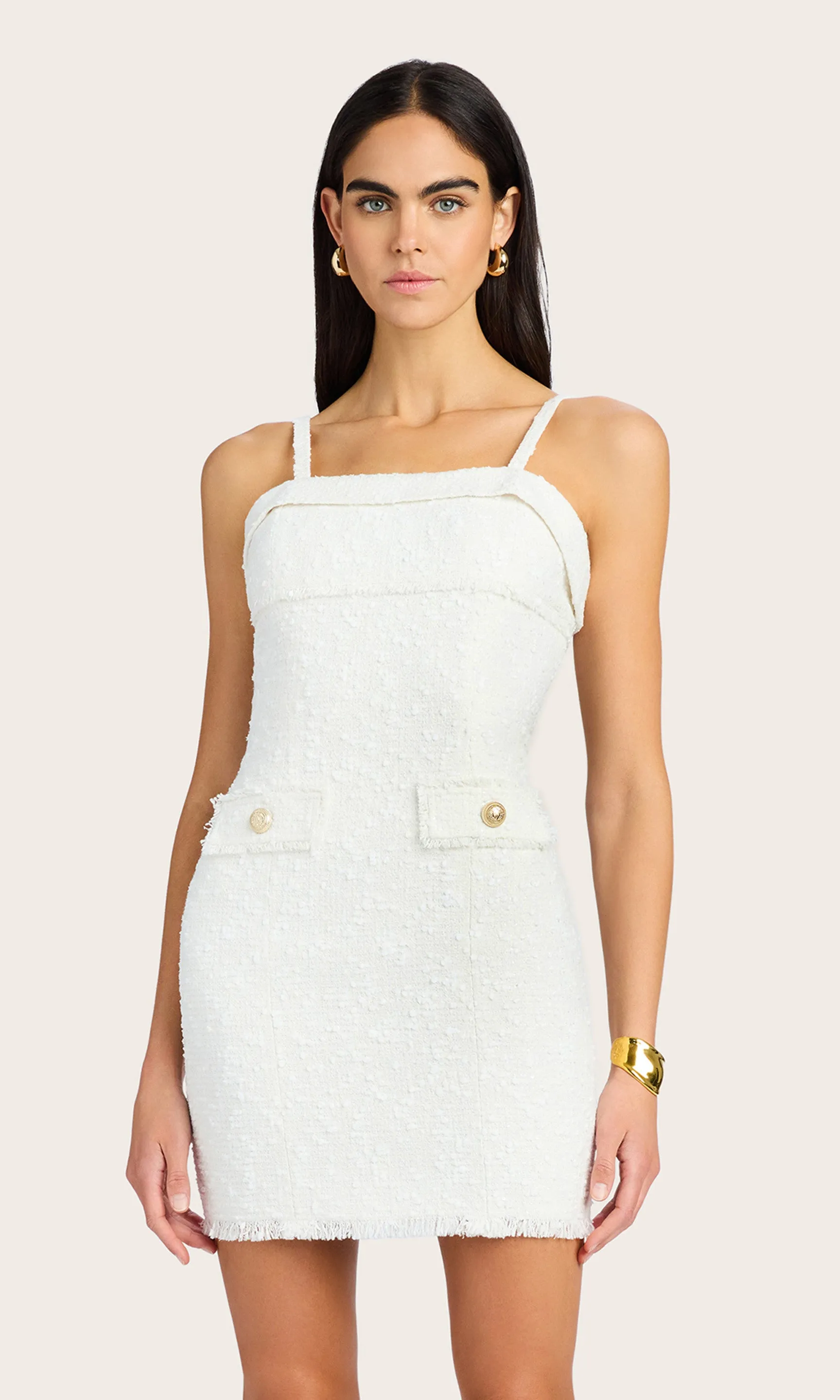 Bonnie Tweed Dress sold by Generation Love product image thumbnail 4