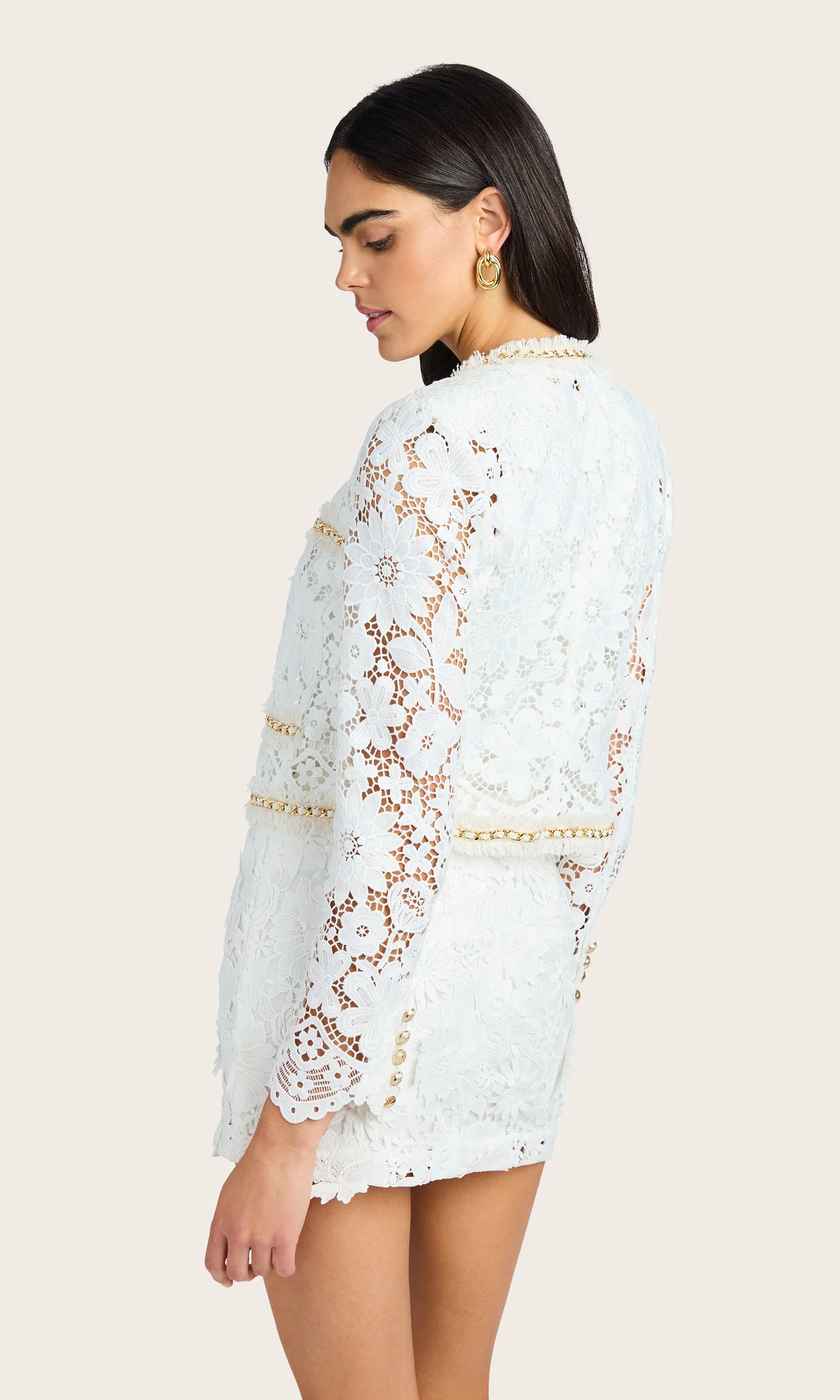 Serena Lace Blazer sold by Generation Love product image thumbnail 5