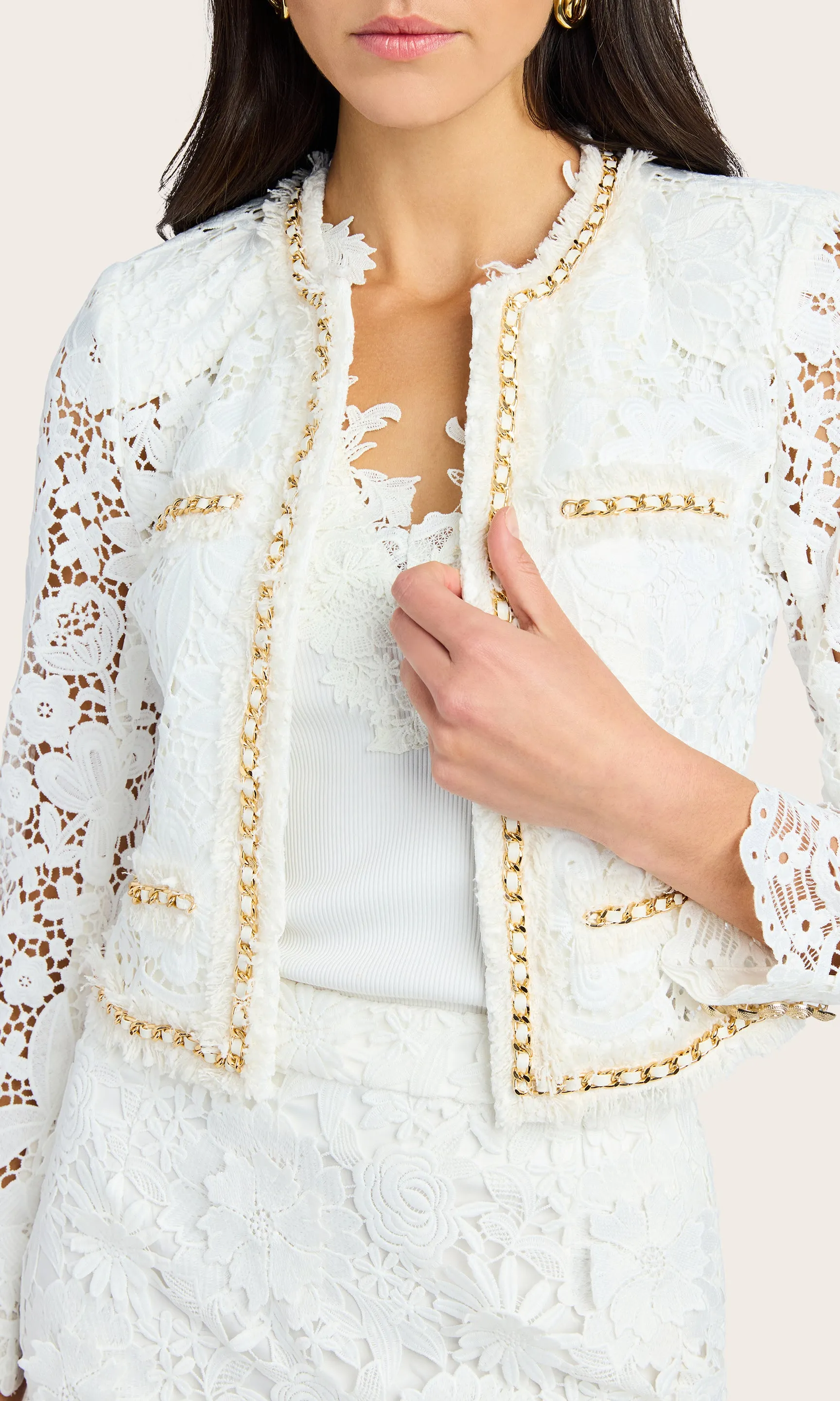 Serena Lace Blazer sold by Generation Love product image thumbnail 3