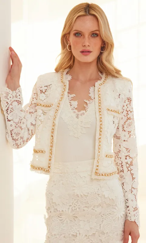 Serena Lace Blazer sold by Generation Love