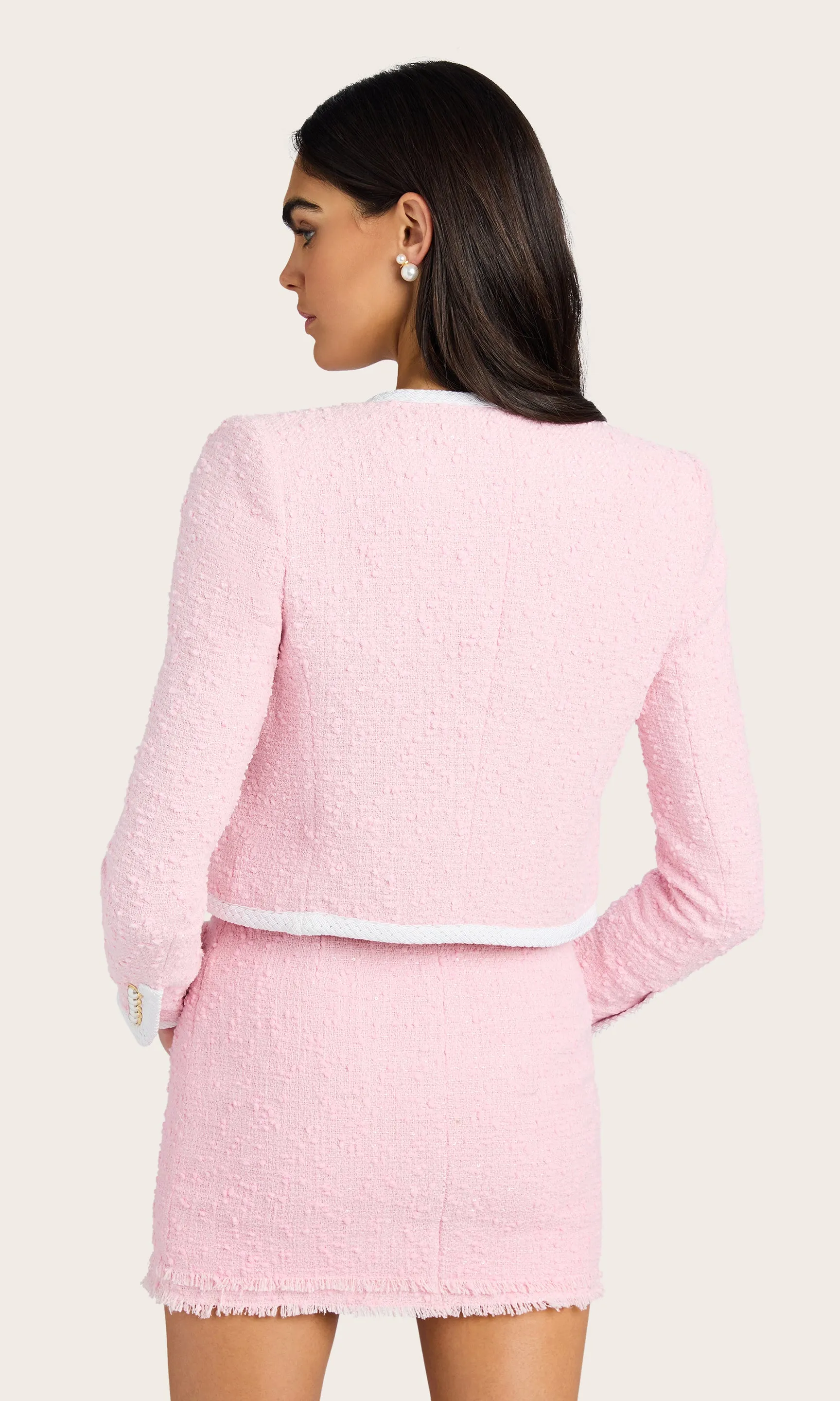 Amber Tweed Jacket sold by Generation Love product image thumbnail 3