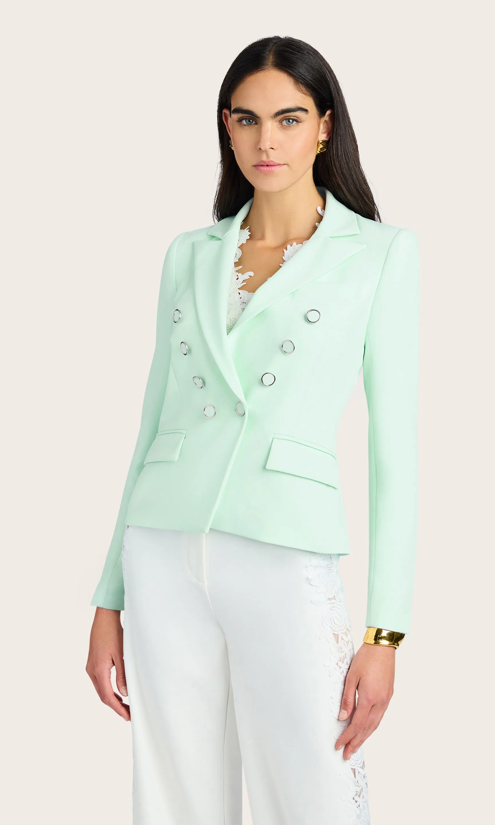 Amelia Crepe Blazer sold by Generation Love product image thumbnail 2