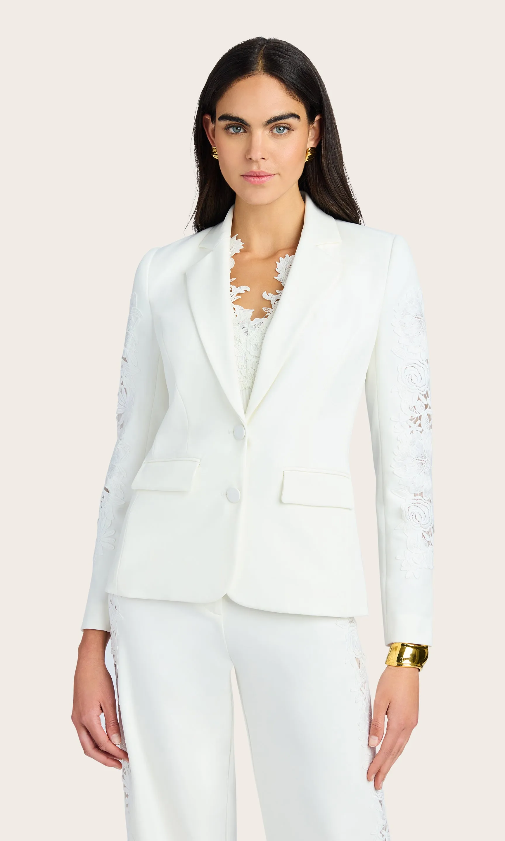 Venturi Lace Combo Blazer sold by Generation Love product image thumbnail 2