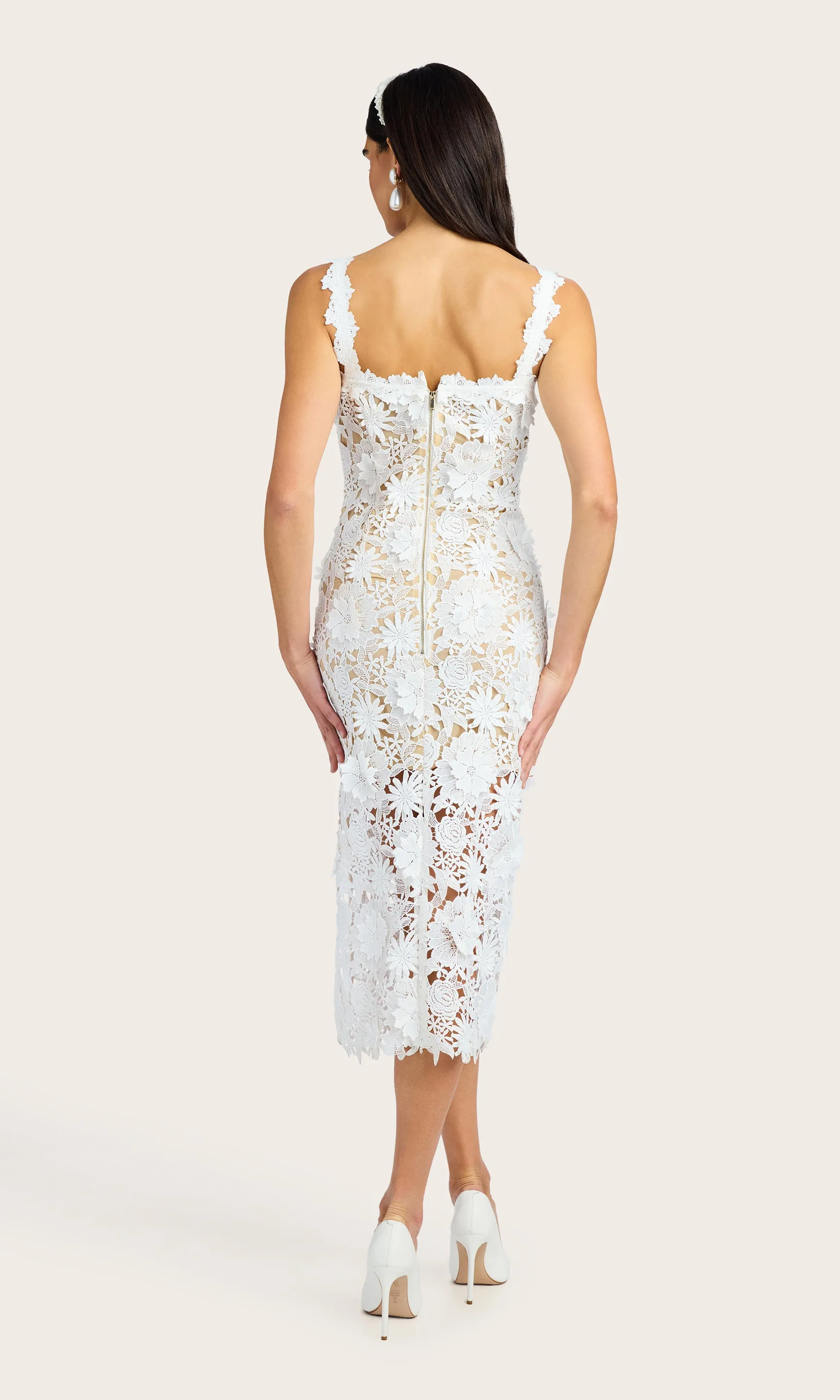 Marnee 3D Lace Dress sold by Generation Love product image thumbnail 5