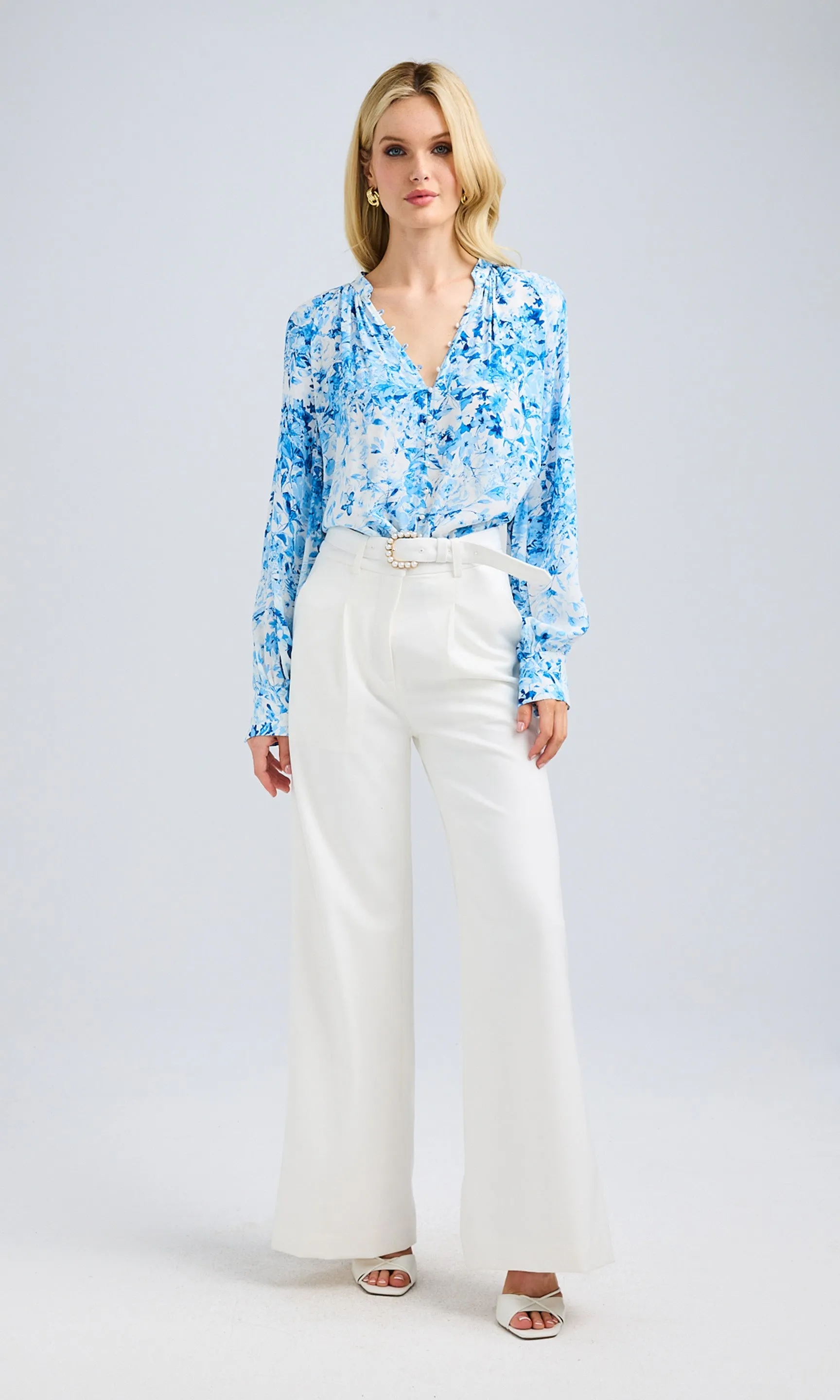 Sophia Floral Blouse sold by Generation Love product image thumbnail 3