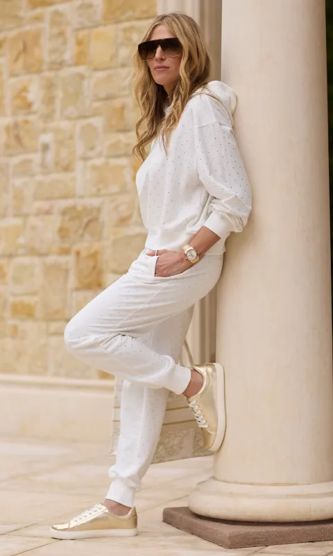 Ruel Crystal Sweatpants sold by Generation Love