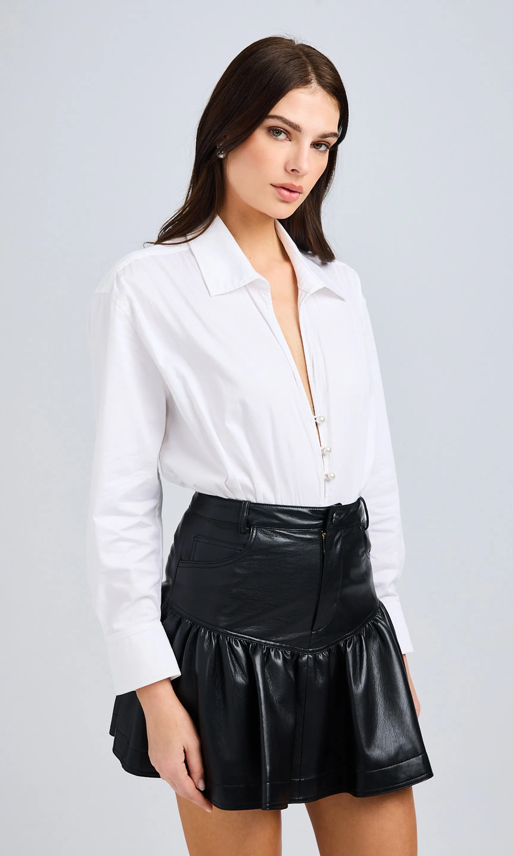 Lucia Poplin Bodysuit sold by Generation Love product image thumbnail 2
