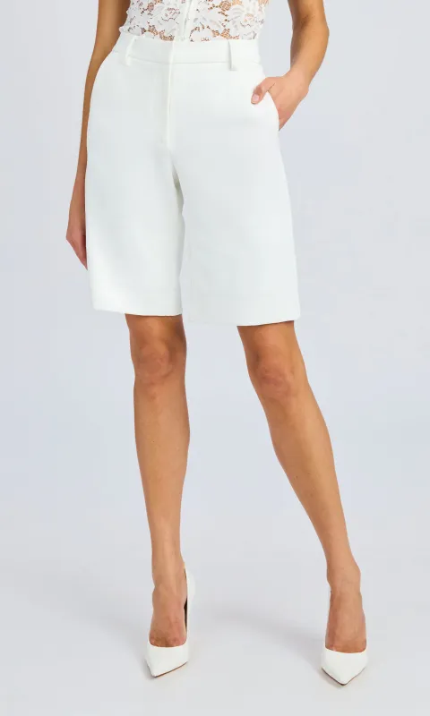 Katina Crepe Bermuda Shorts sold by Generation Love