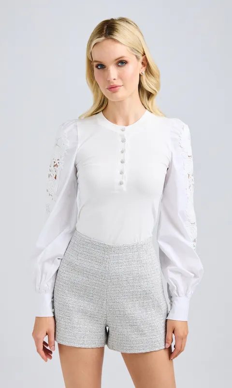 Macoy Poplin Combo Top sold by Generation Love