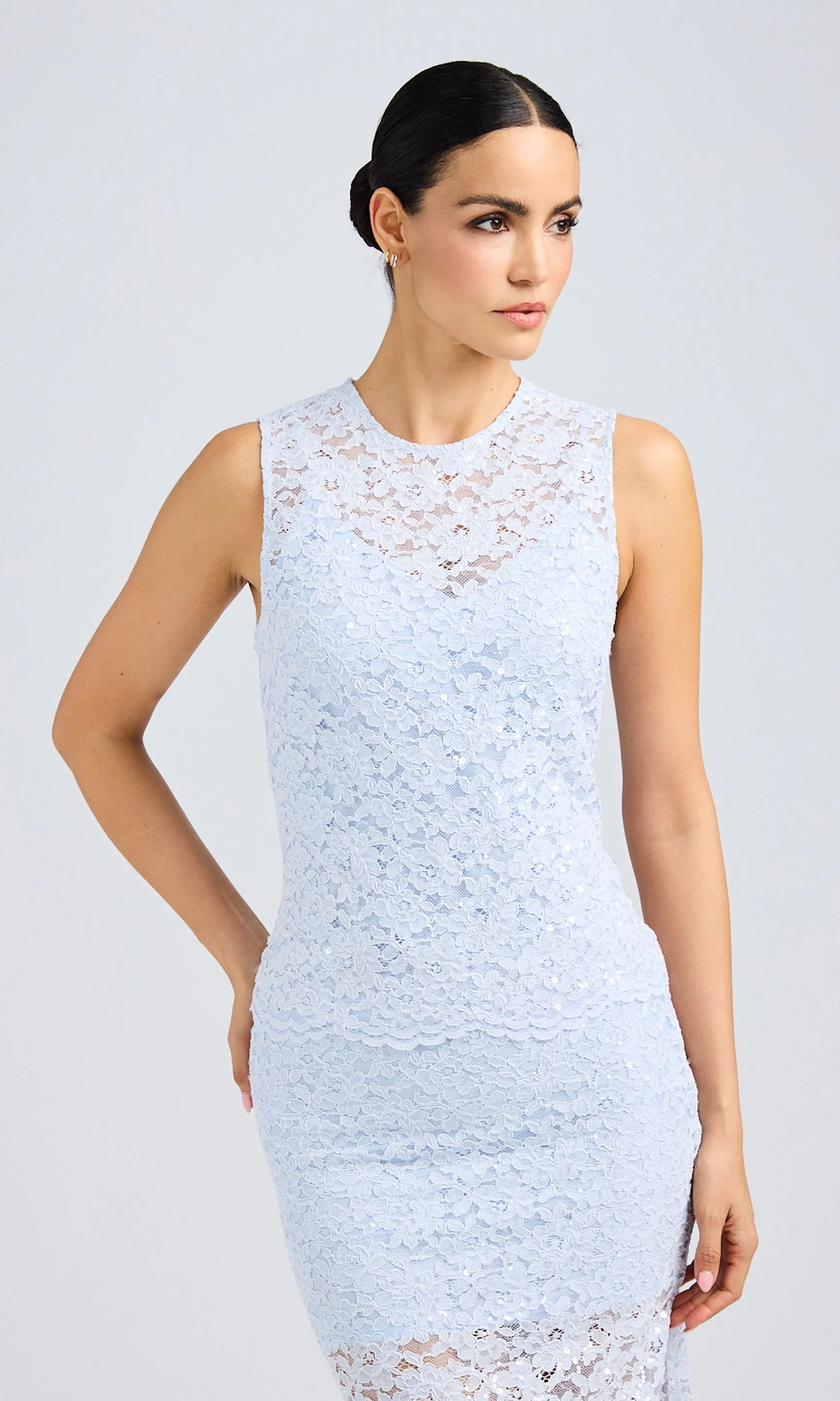 Henrietta Sequin Lace Top sold by Generation Love