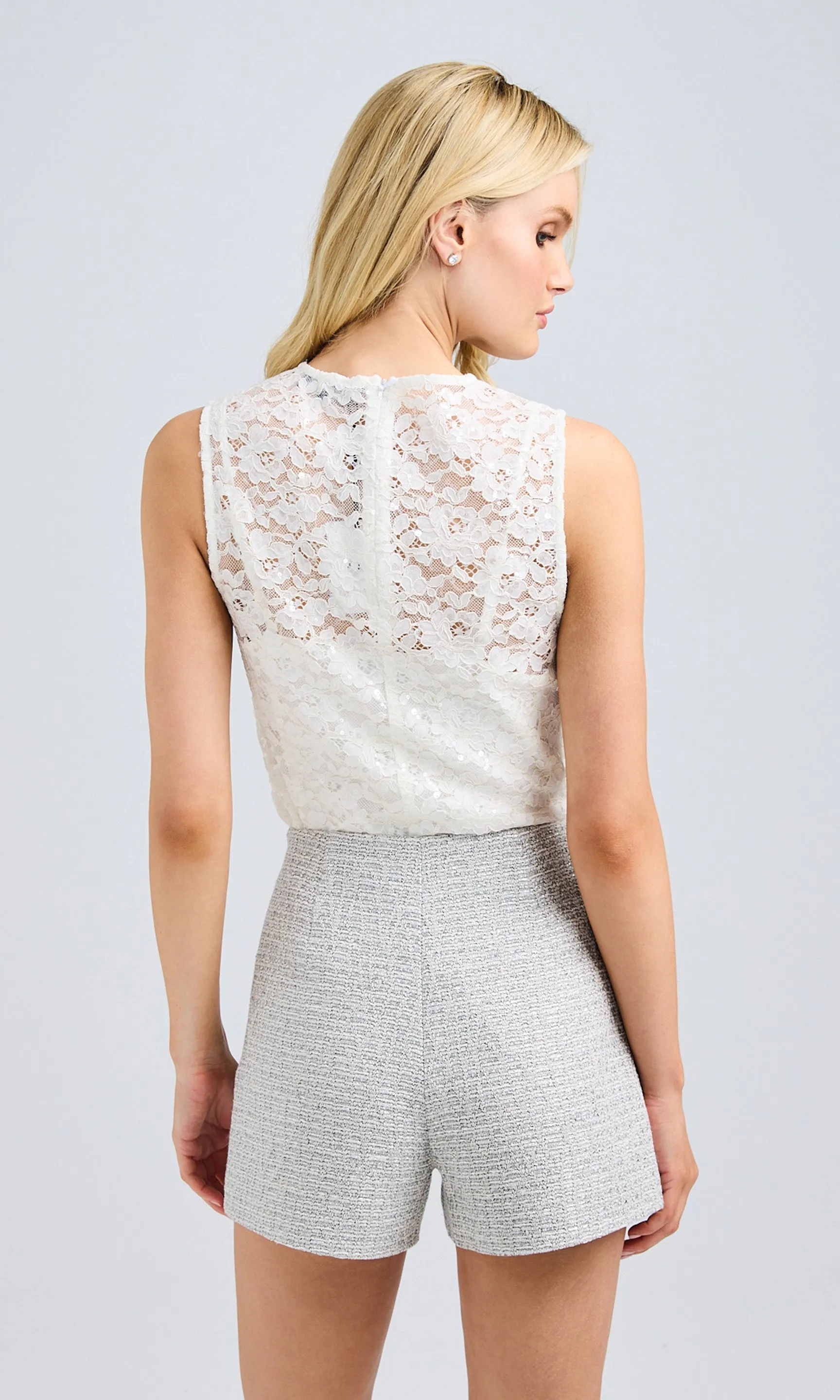 Henrietta Sequin Lace Top sold by Generation Love product image thumbnail 3