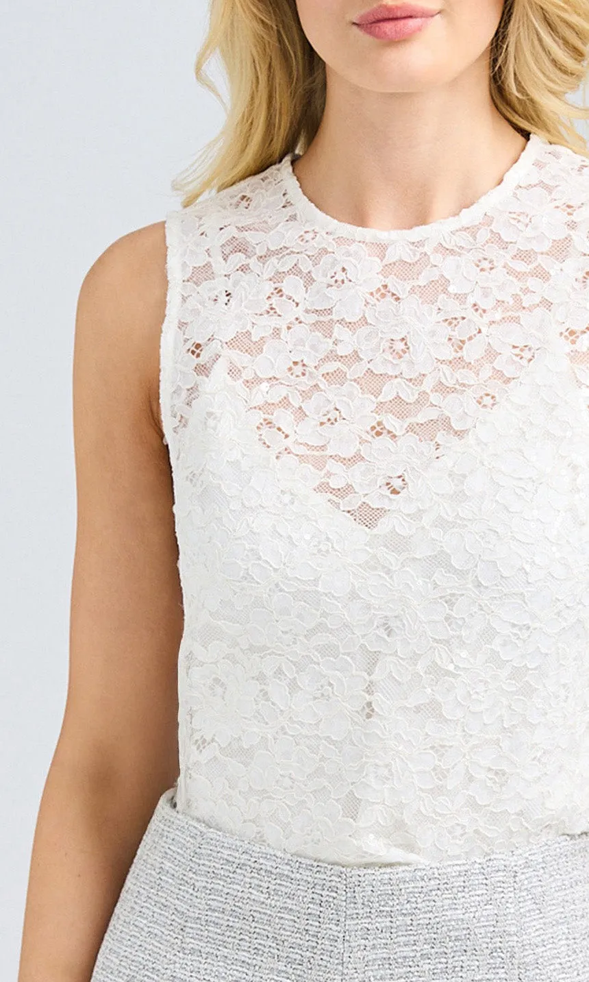 Henrietta Sequin Lace Top sold by Generation Love product image thumbnail 2