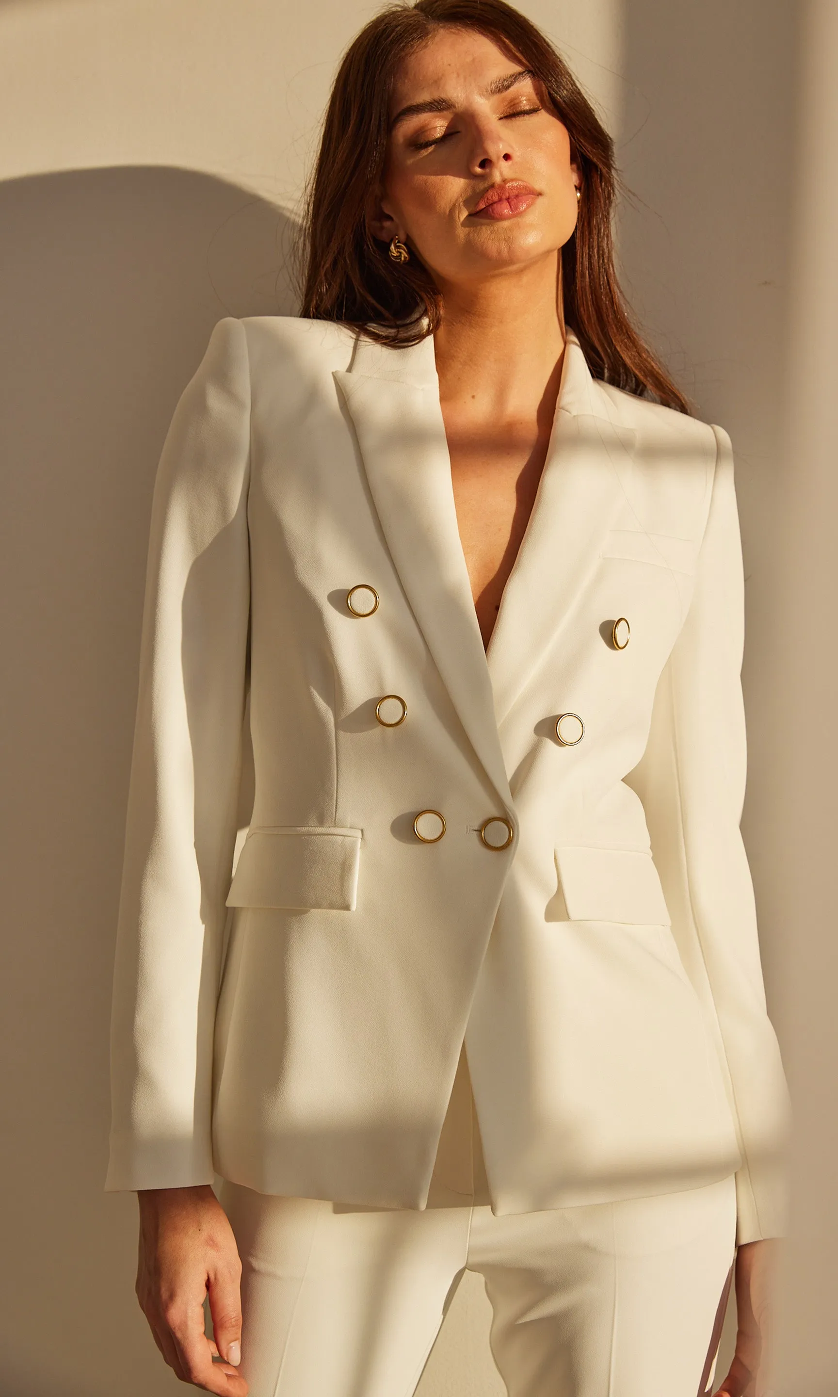 Emilio Crepe Blazer sold by Generation Love product image thumbnail 2