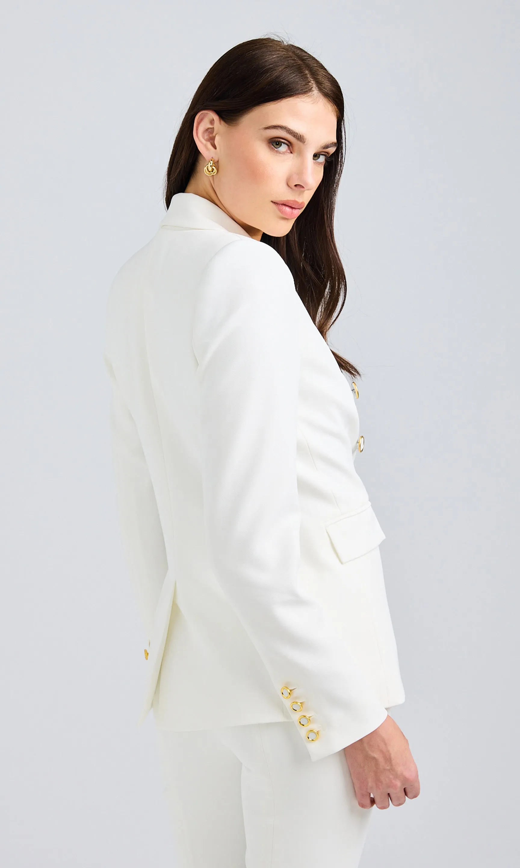 Emilio Crepe Blazer sold by Generation Love product image thumbnail 5