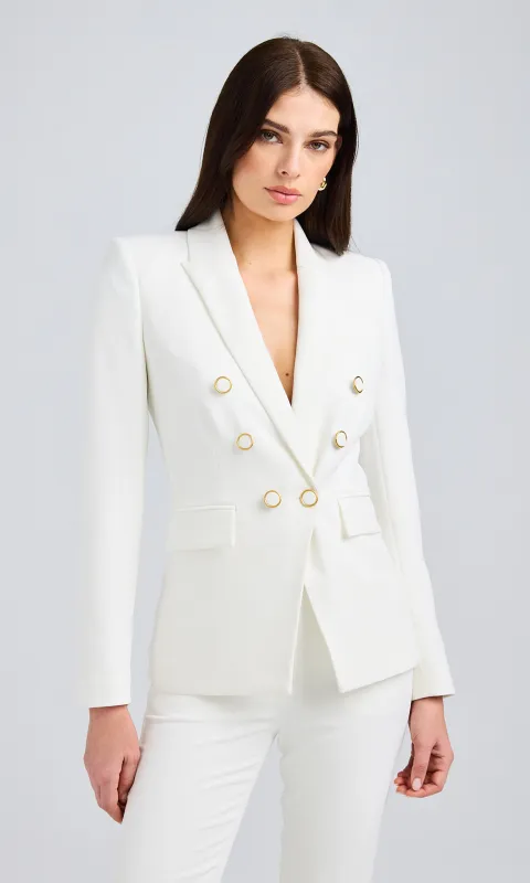 Emilio Crepe Blazer sold by Generation Love