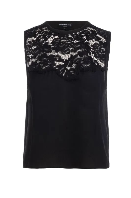 Laurie Lace Combo Tank sold by Generation Love