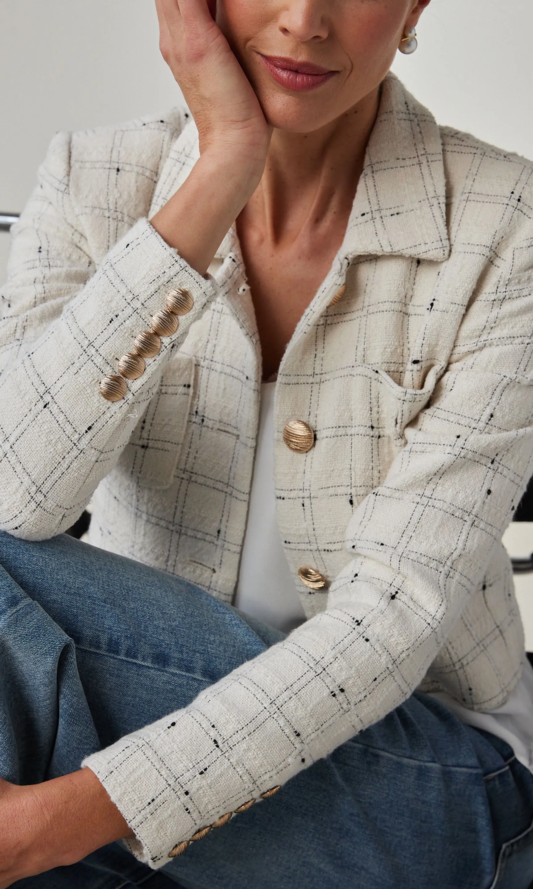 Patricia Tweed Jacket sold by Generation Love product image thumbnail 5