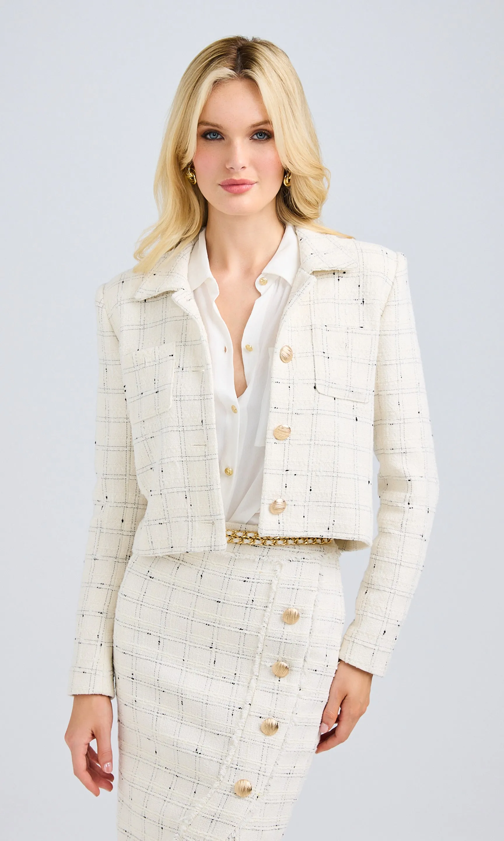 Patricia Tweed Jacket sold by Generation Love
