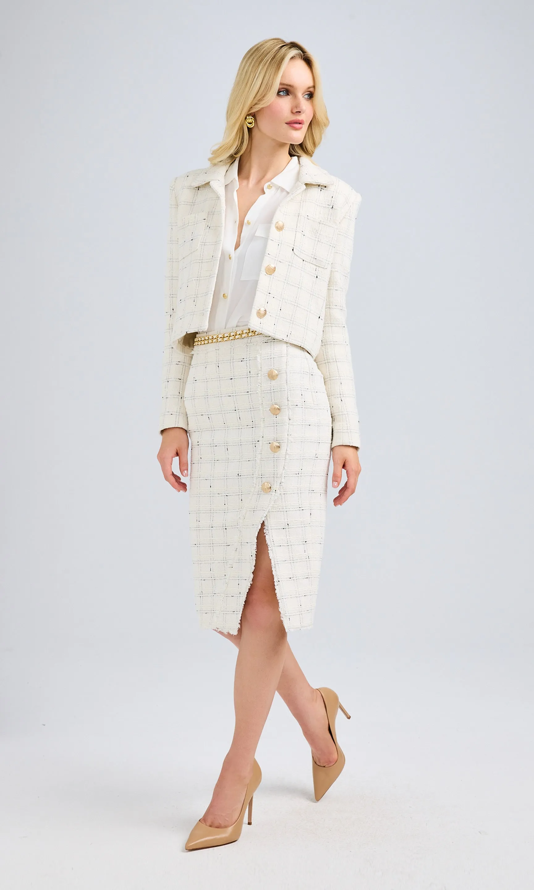 Patricia Tweed Jacket sold by Generation Love product image thumbnail 2