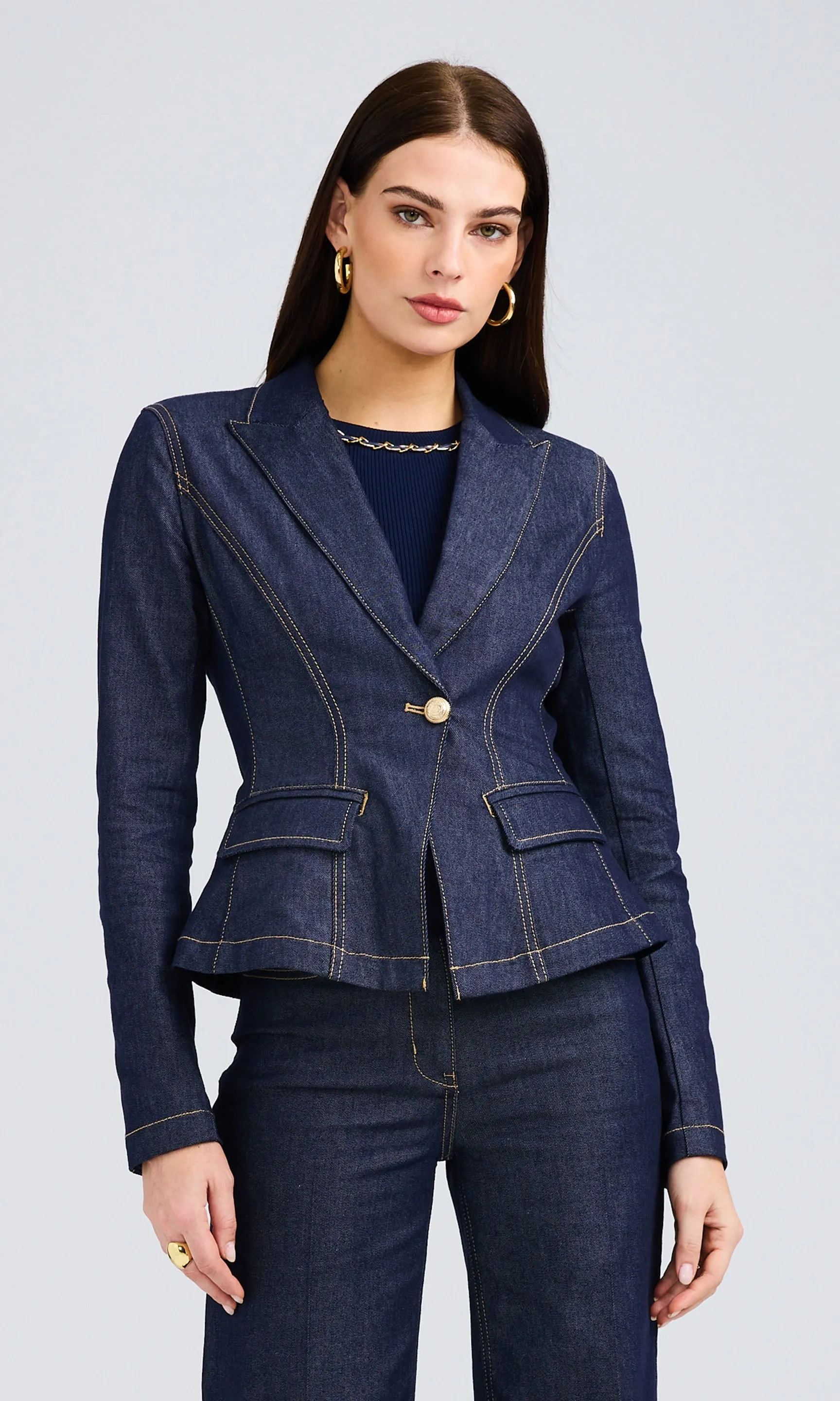 Mara Sheen Denim Jacket sold by Generation Love