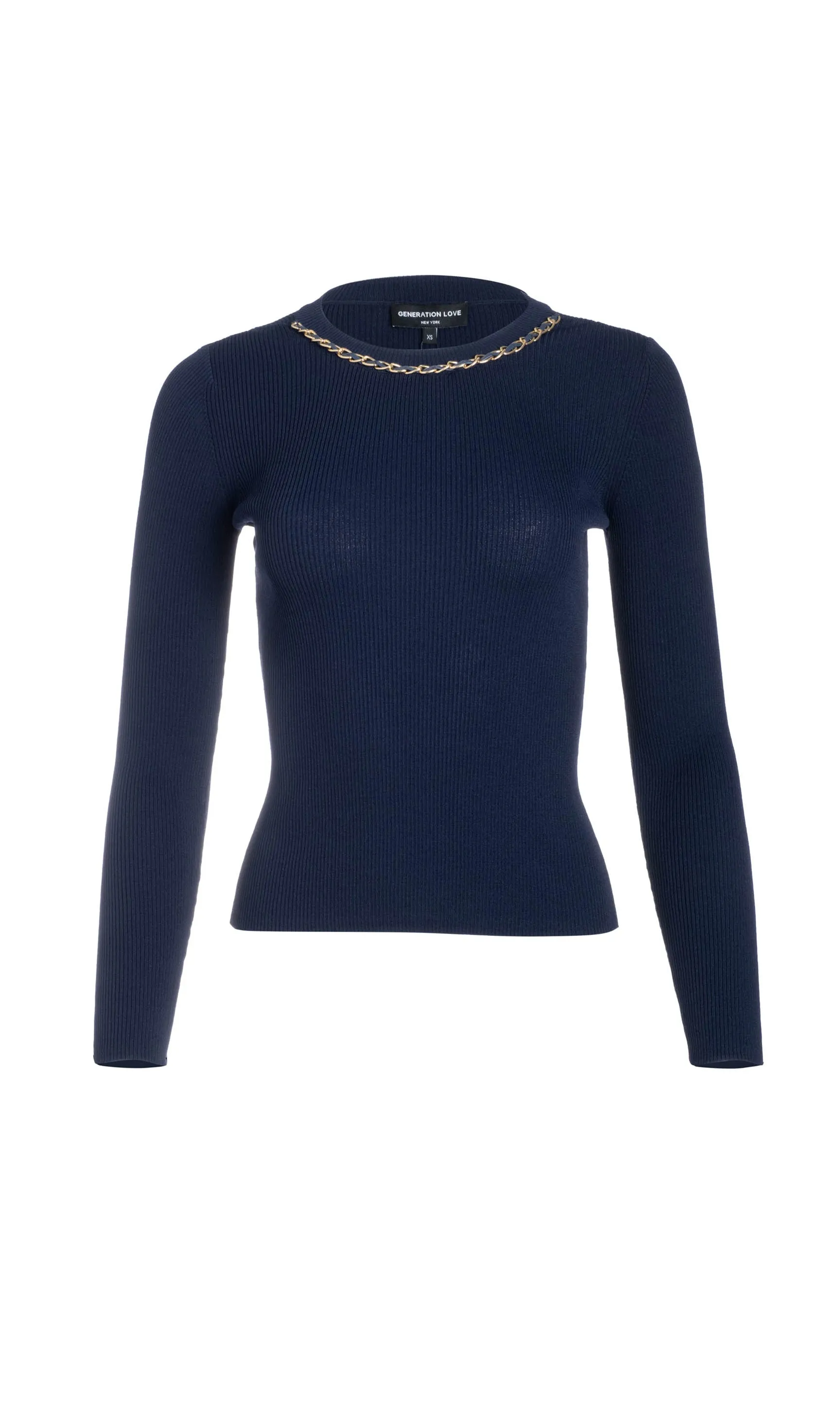 Elda Chain Sweater sold by Generation Love product image thumbnail 5