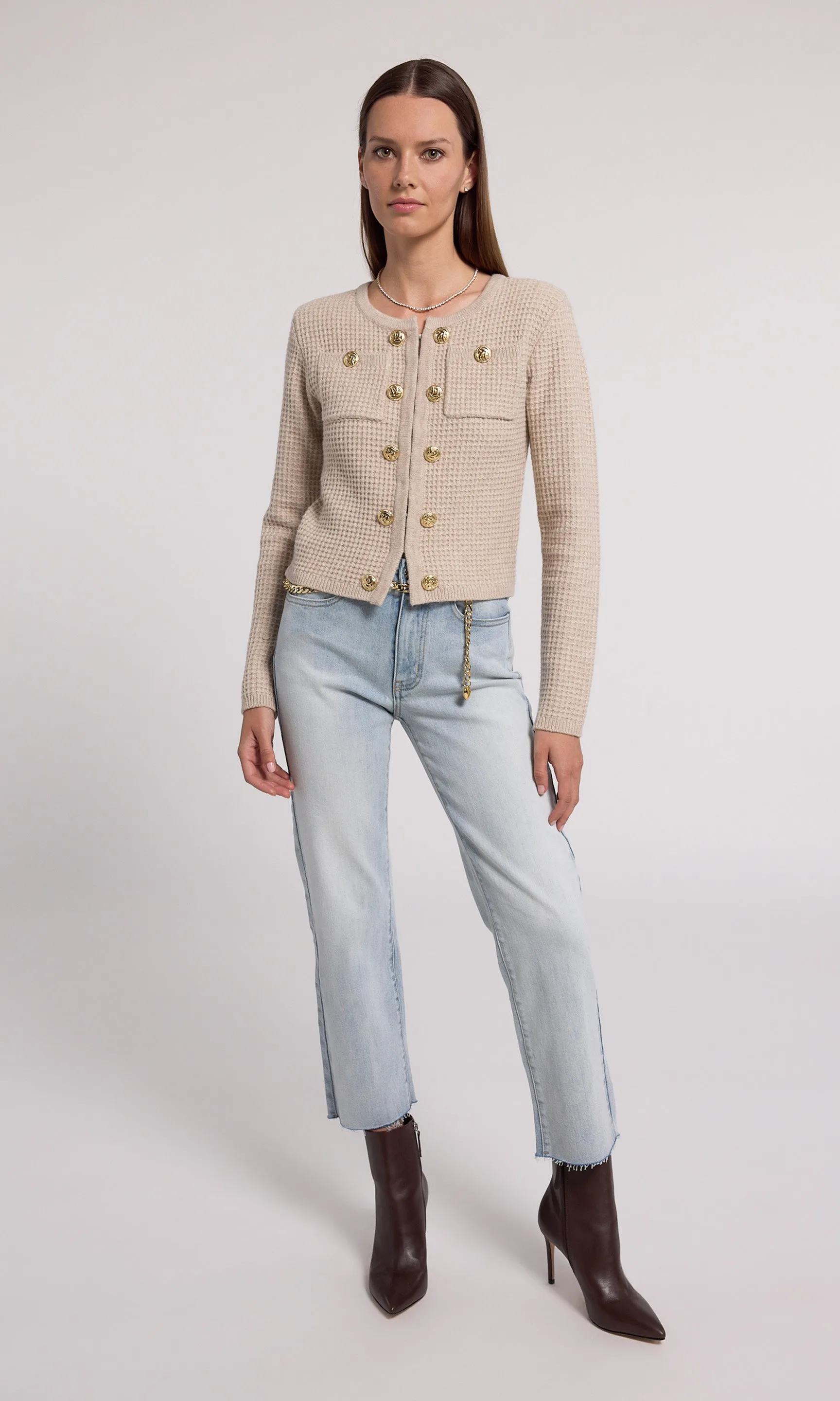 Jordy Chain Belted Jeans sold by Generation Love product image thumbnail 5