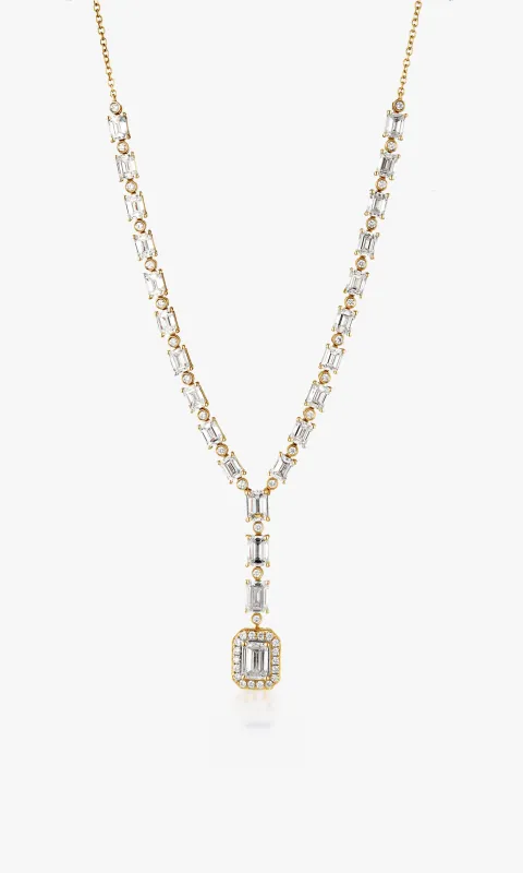 Love At First Sight Lariat Necklace 7.25 Carats sold by Generation Love