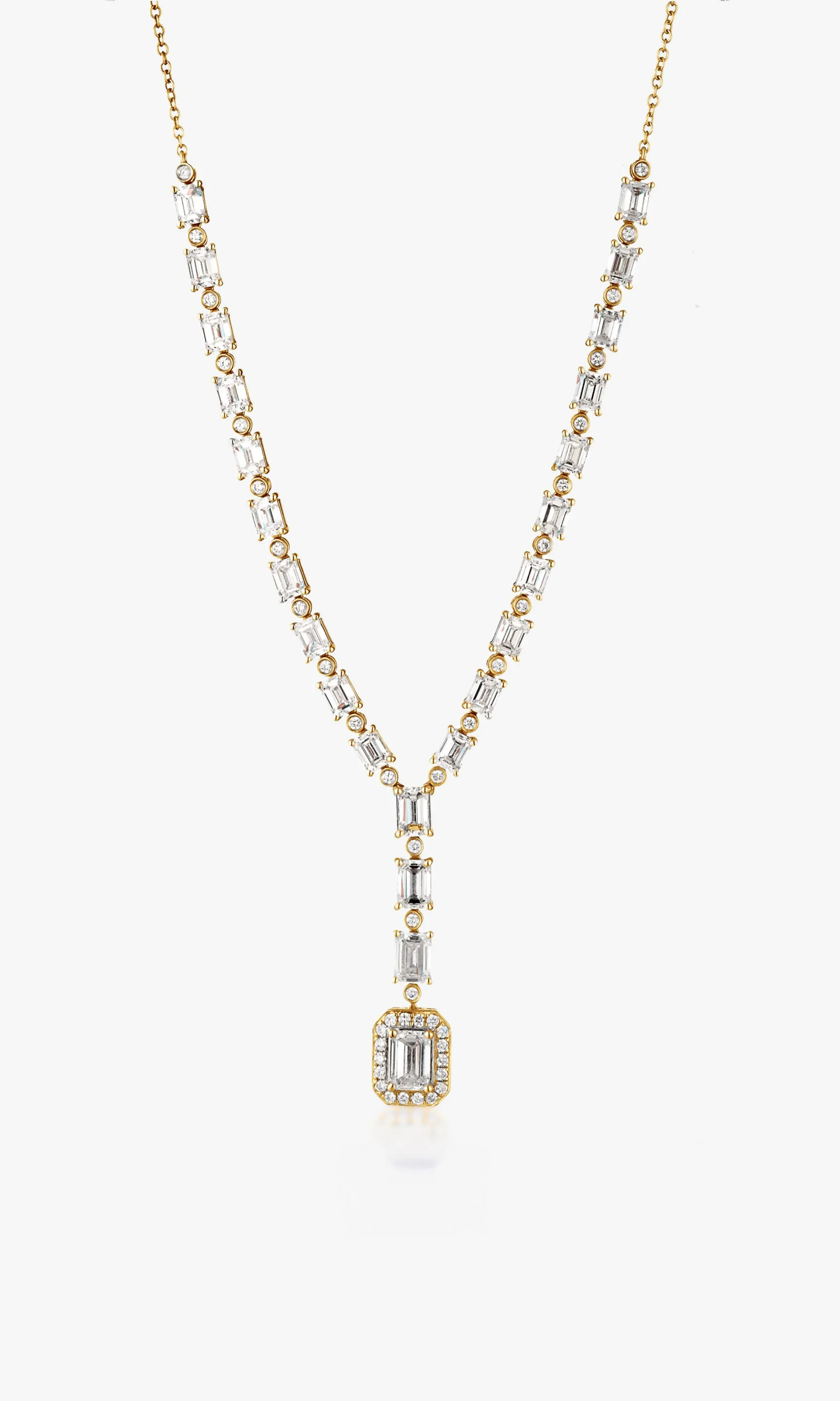 Love At First Sight Lariat Necklace 7.25 Carats sold by Generation Love