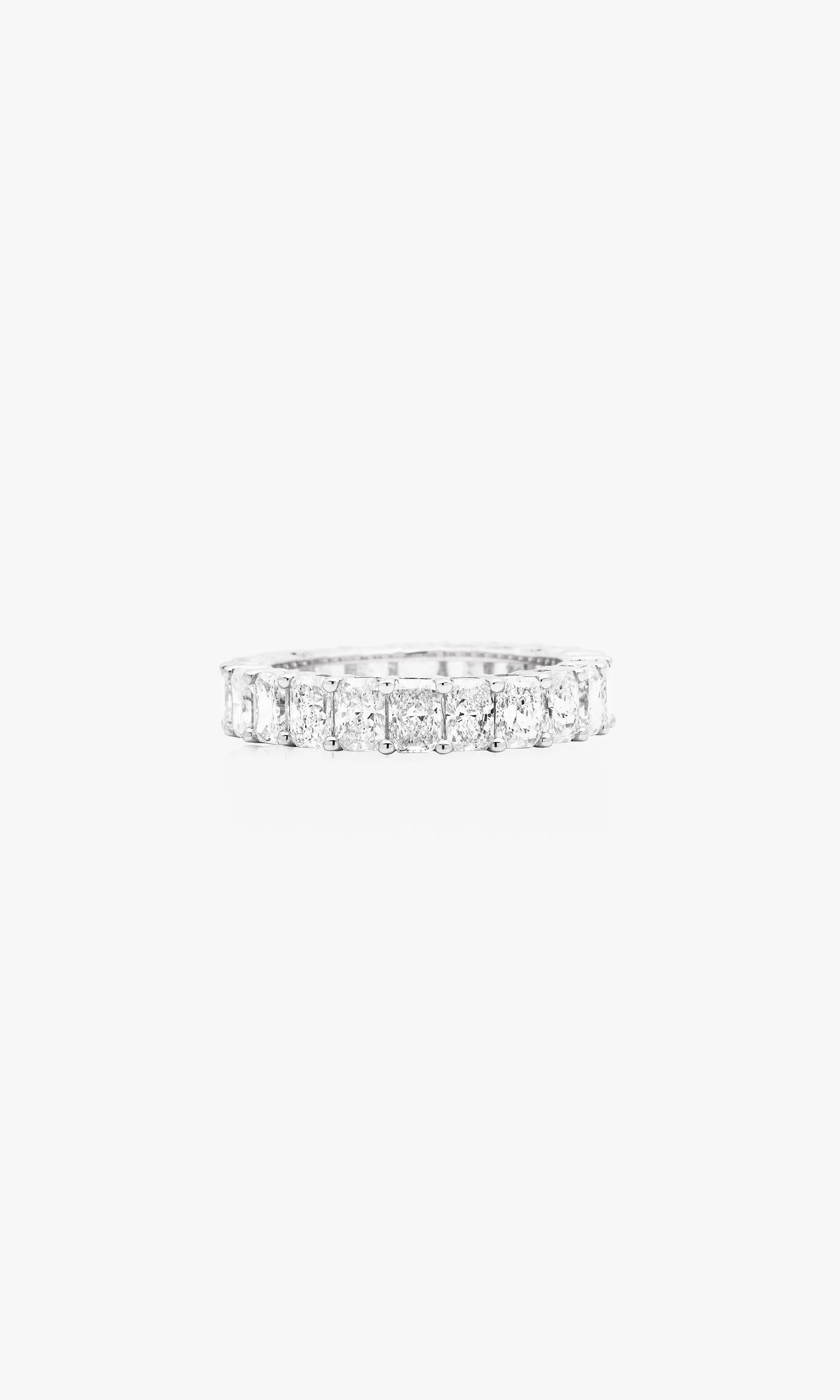 THE FOREVER RADIANT CUT BAND 4.41 Carats sold by Generation Love