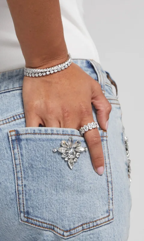 THE FOREVER OVAL CUT BAND 13.64 Carats sold by Generation Love