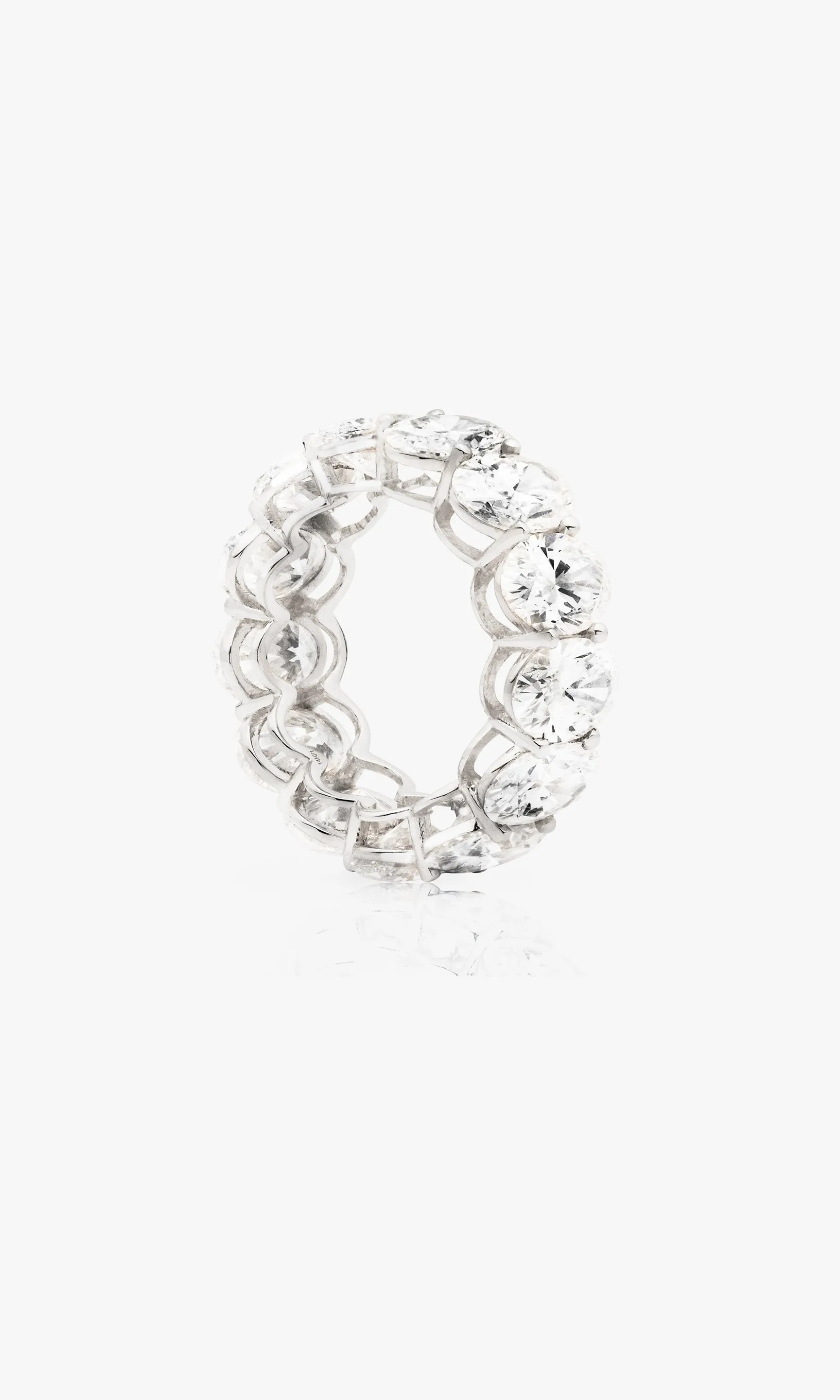THE FOREVER OVAL CUT BAND 13.64 Carats sold by Generation Love product image thumbnail 3