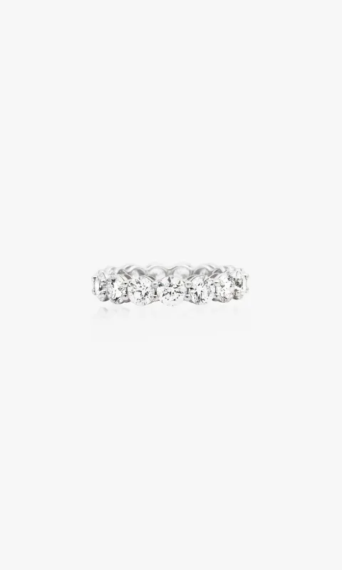 THE FOREVER ROUND CUT BAND 4.93 Carats sold by Generation Love